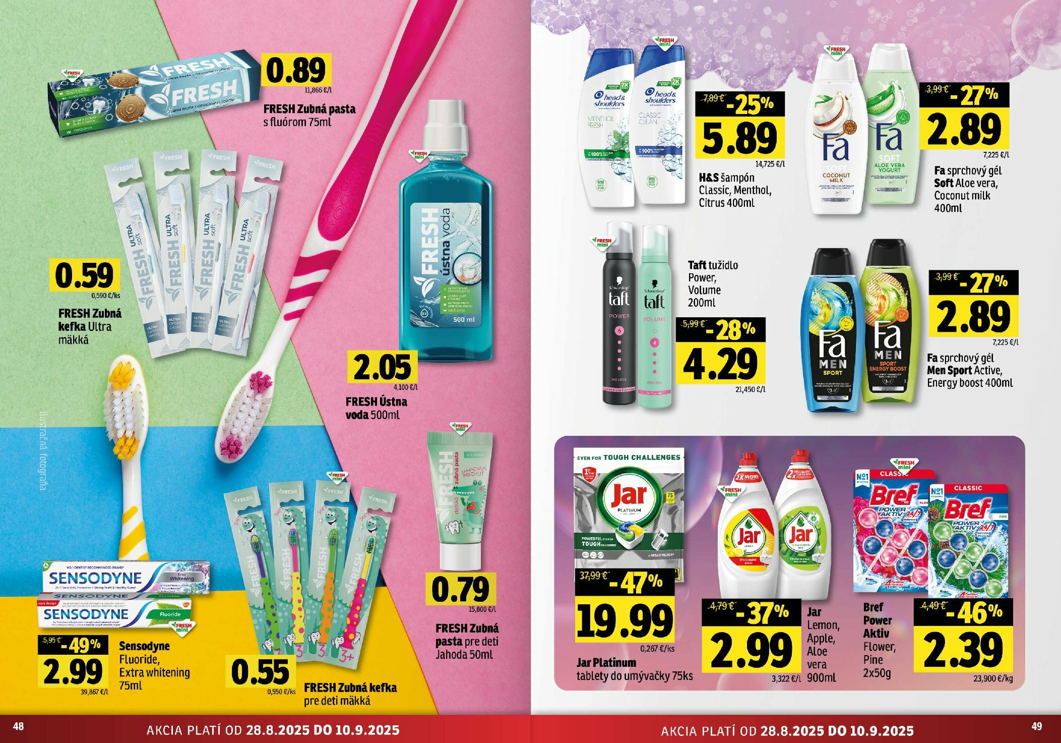 fresh - Leták Fresh - Východné Slovensko platný od 28.08. do 10.09. - page: 25