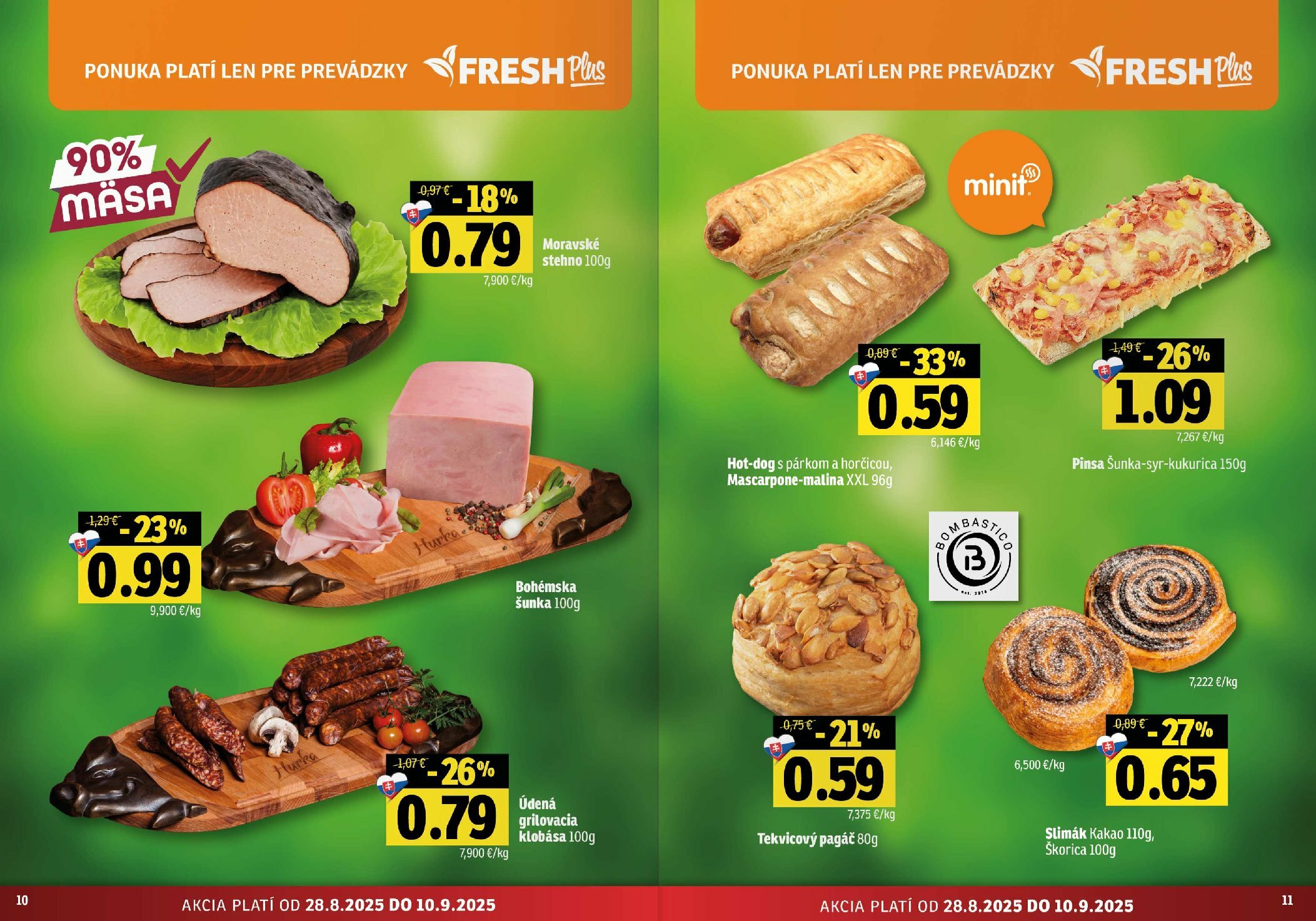 fresh - Leták Fresh - Východné Slovensko platný od 28.08. do 10.09. - page: 6