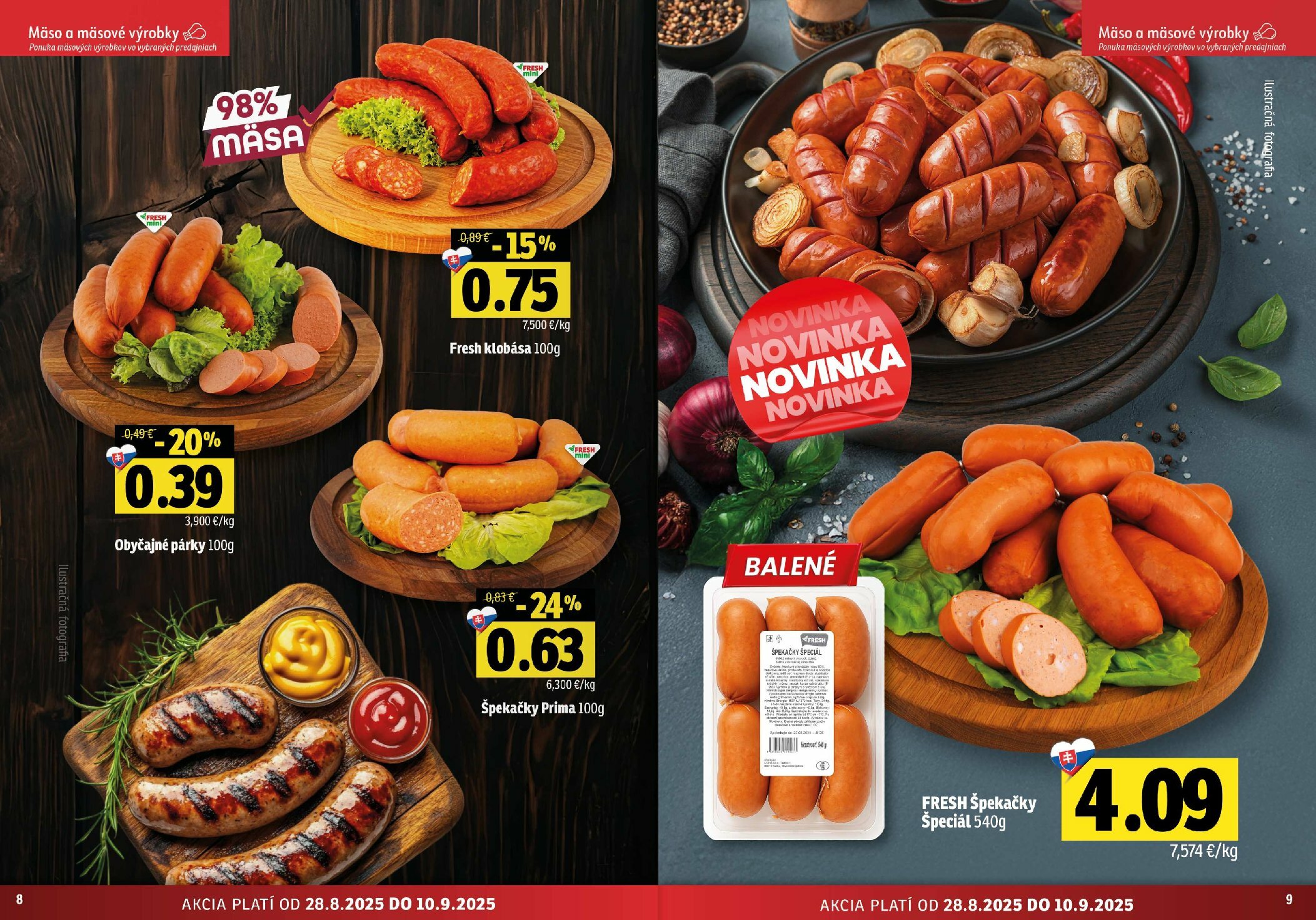 fresh - Leták Fresh - Východné Slovensko platný od 28.08. do 10.09. - page: 5