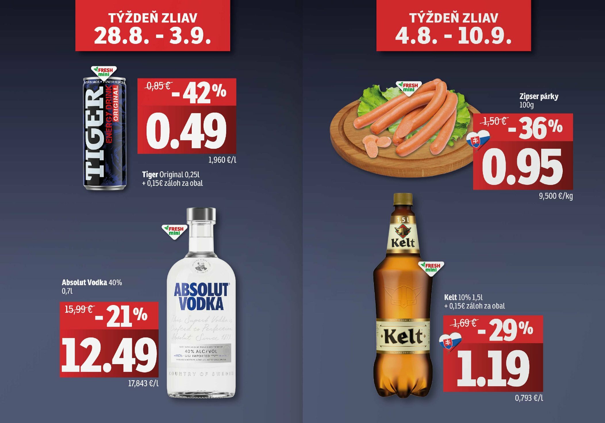 fresh - Leták Fresh - Východné Slovensko platný od 28.08. do 10.09. - page: 2