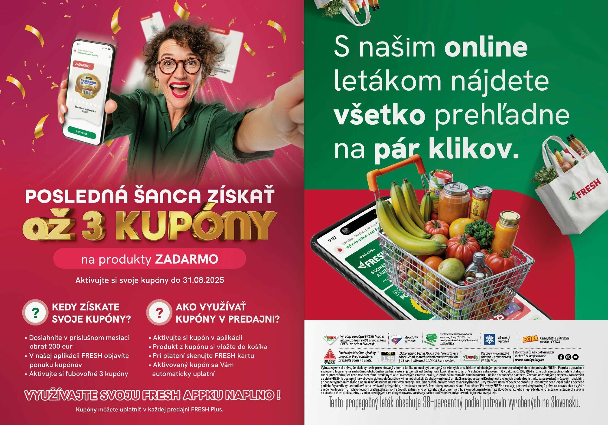 fresh - Leták Fresh - Východné Slovensko platný od 28.08. do 10.09. - page: 29
