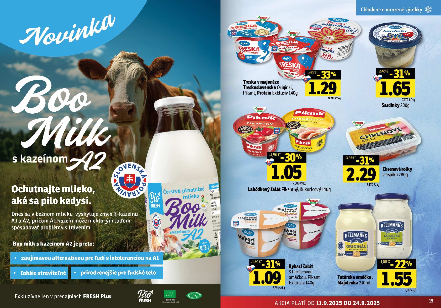 fresh - Leták Fresh - Stredné a západné Slovensko platný od 11.09. do 24.09. - page: 8