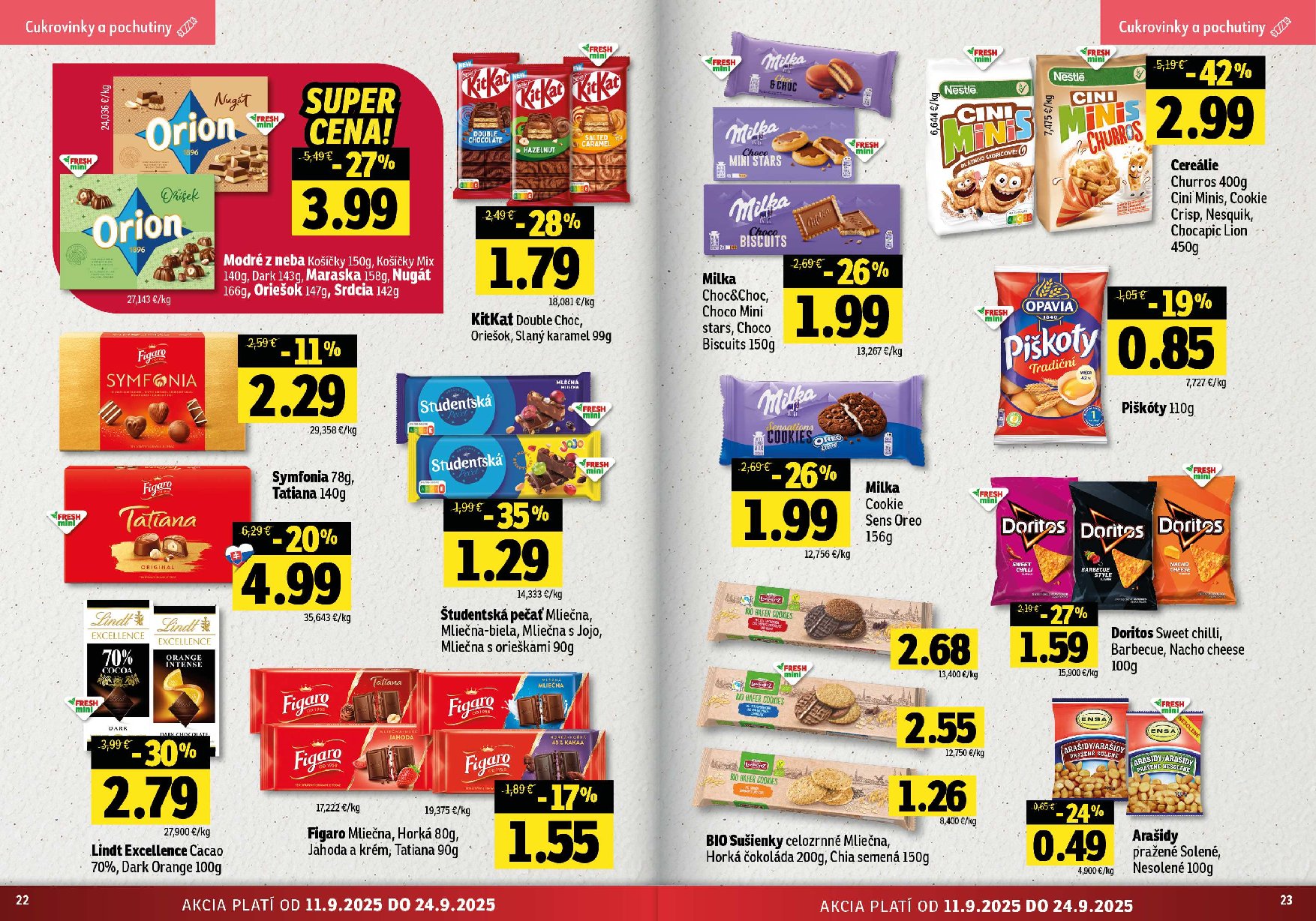 fresh - Leták Fresh - Stredné a západné Slovensko platný od 11.09. do 24.09. - page: 12