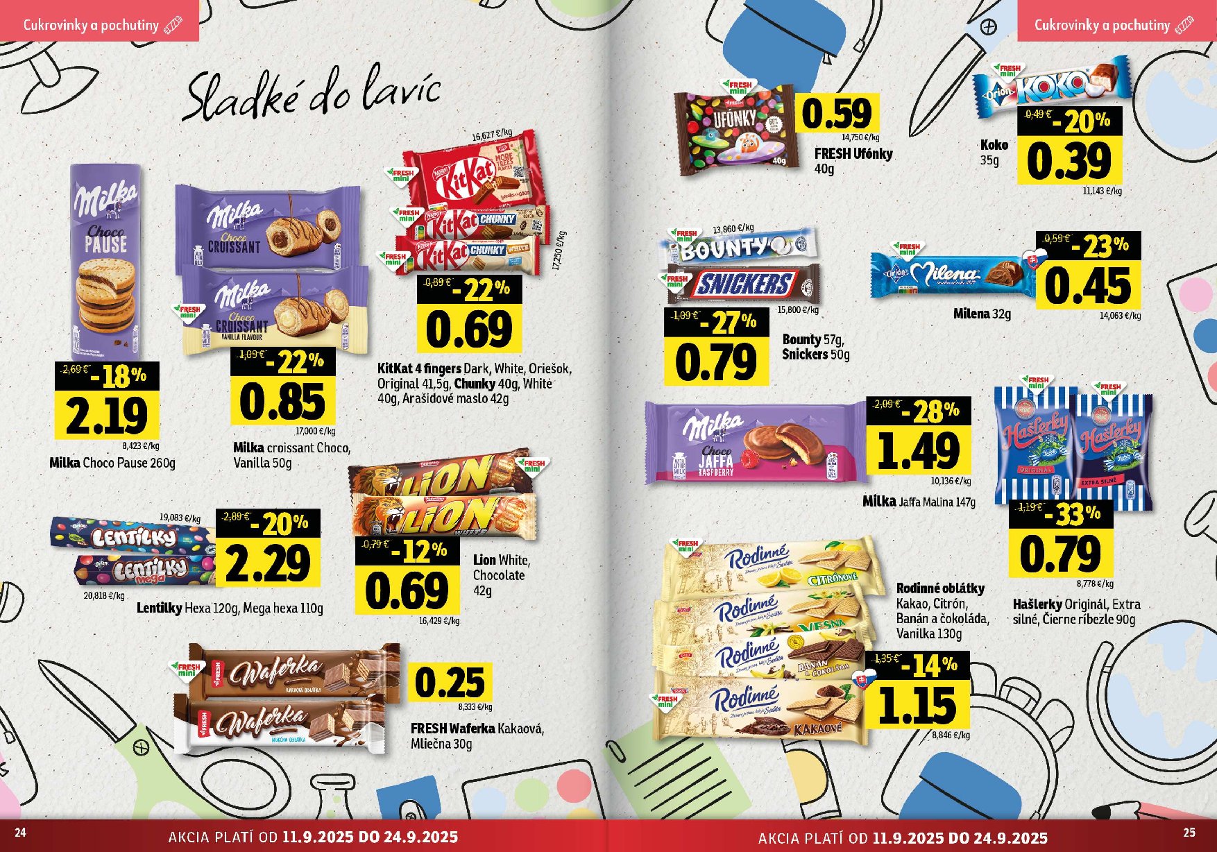 fresh - Leták Fresh - Stredné a západné Slovensko platný od 11.09. do 24.09. - page: 13