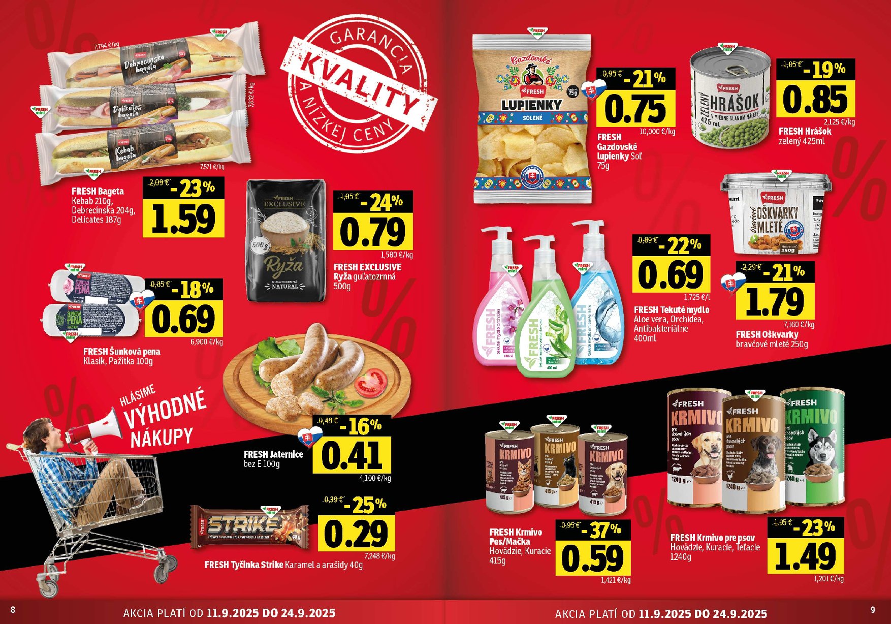 fresh - Leták Fresh - Stredné a západné Slovensko platný od 11.09. do 24.09. - page: 5
