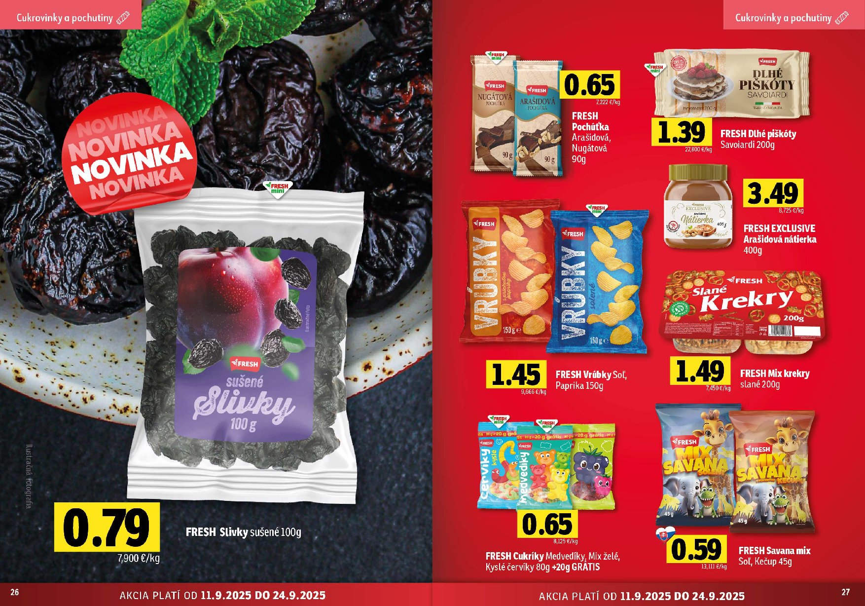 fresh - Leták Fresh - Stredné a západné Slovensko platný od 11.09. do 24.09. - page: 14