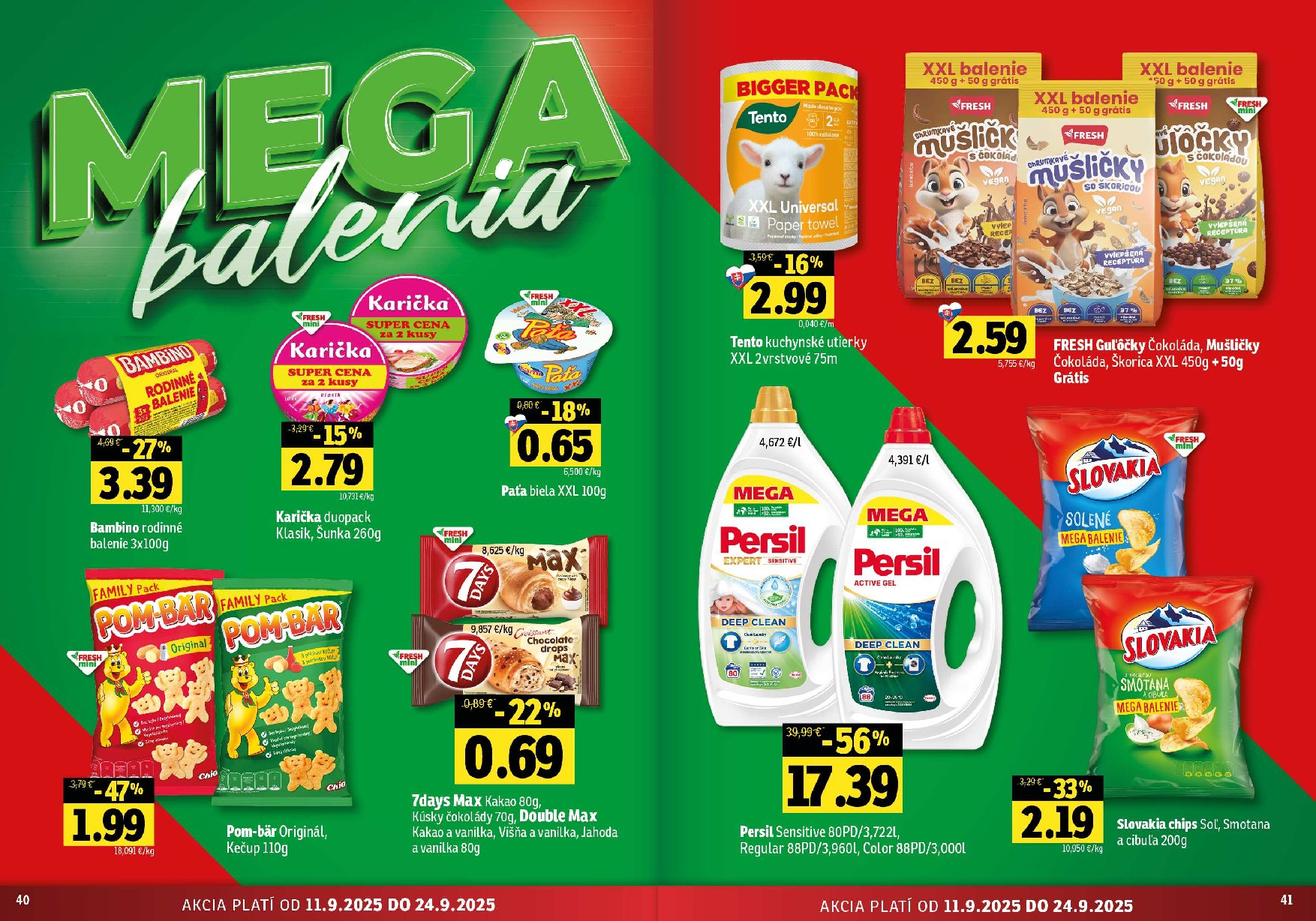 fresh - Leták Fresh - Stredné a západné Slovensko platný od 11.09. do 24.09. - page: 21