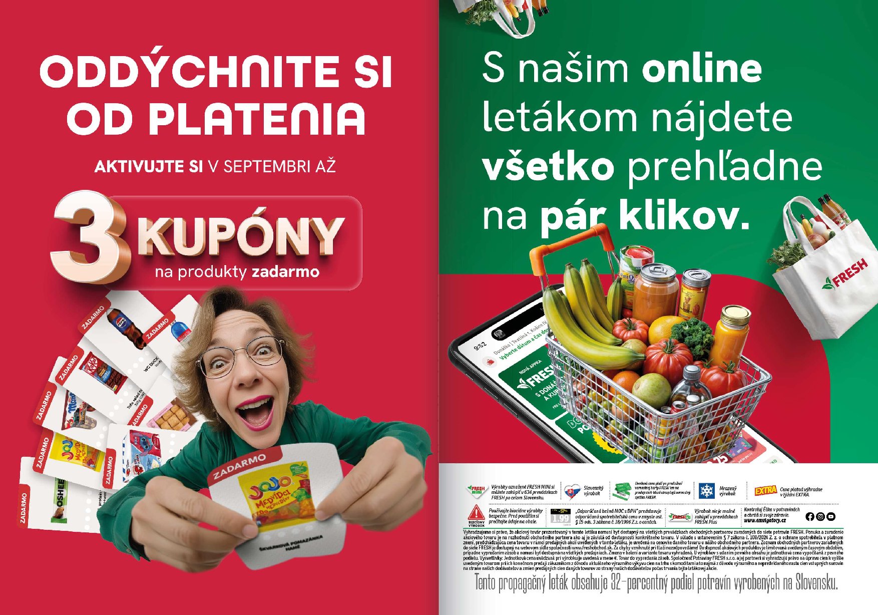 fresh - Leták Fresh - Stredné a západné Slovensko platný od 11.09. do 24.09. - page: 23
