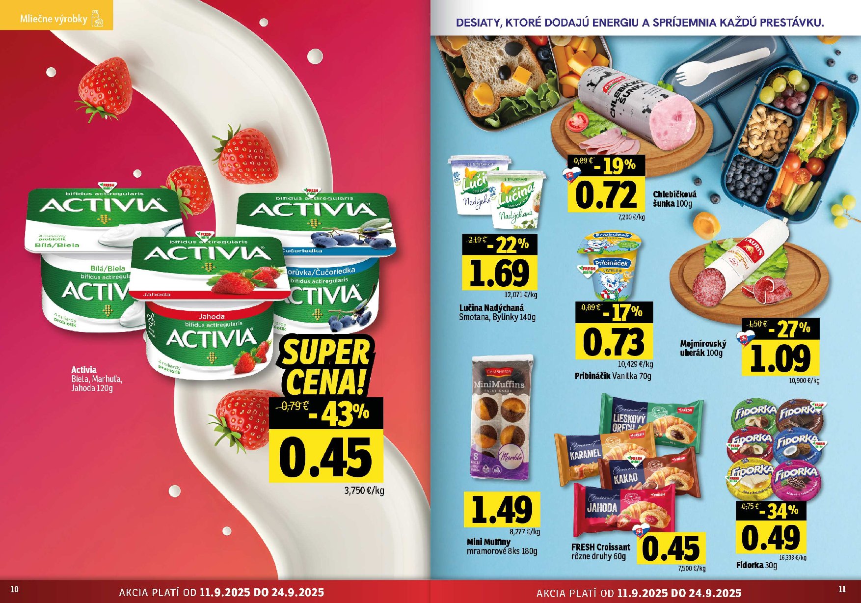 fresh - Leták Fresh - Stredné a západné Slovensko platný od 11.09. do 24.09. - page: 6
