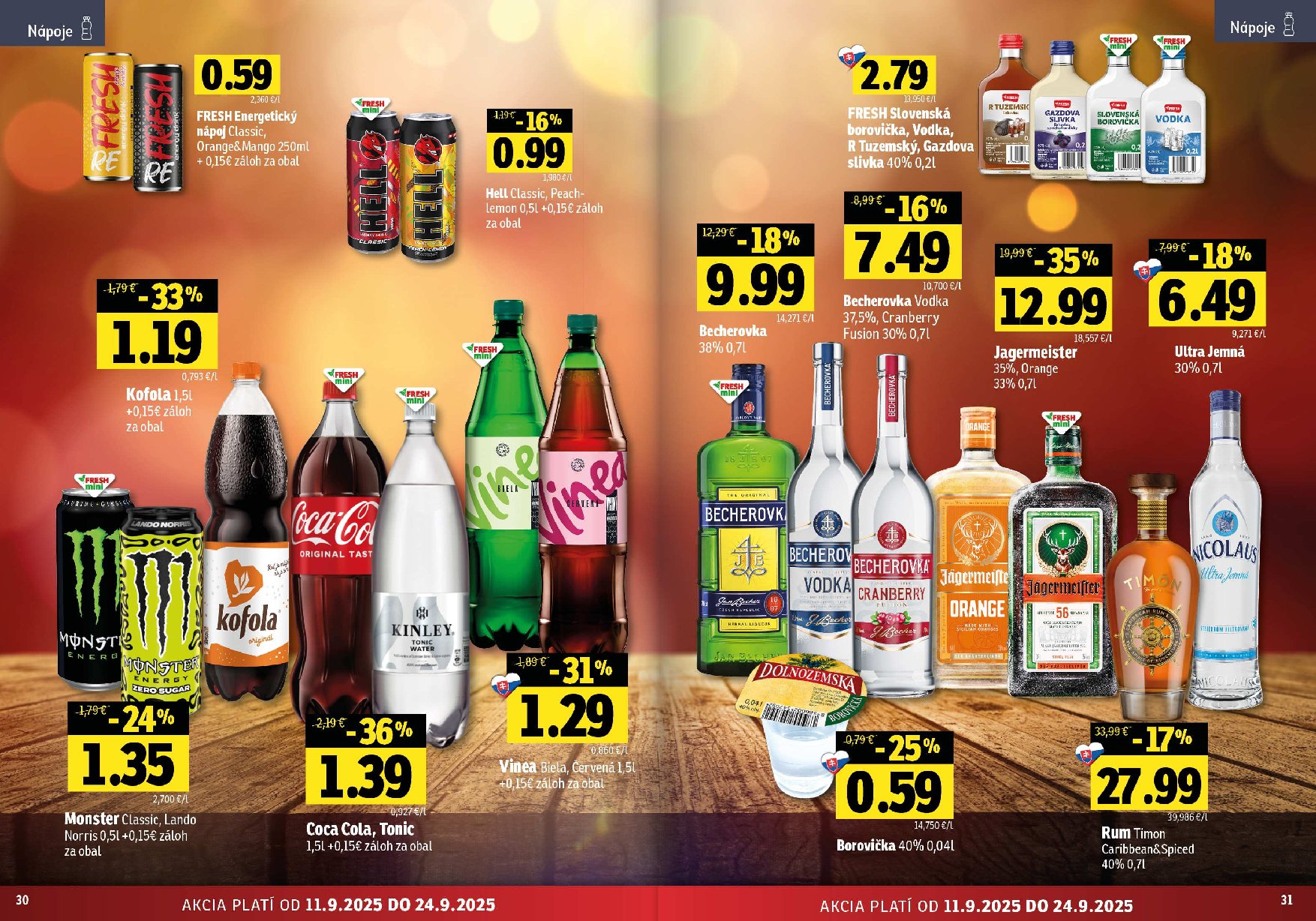 fresh - Leták Fresh - Stredné a západné Slovensko platný od 11.09. do 24.09. - page: 16