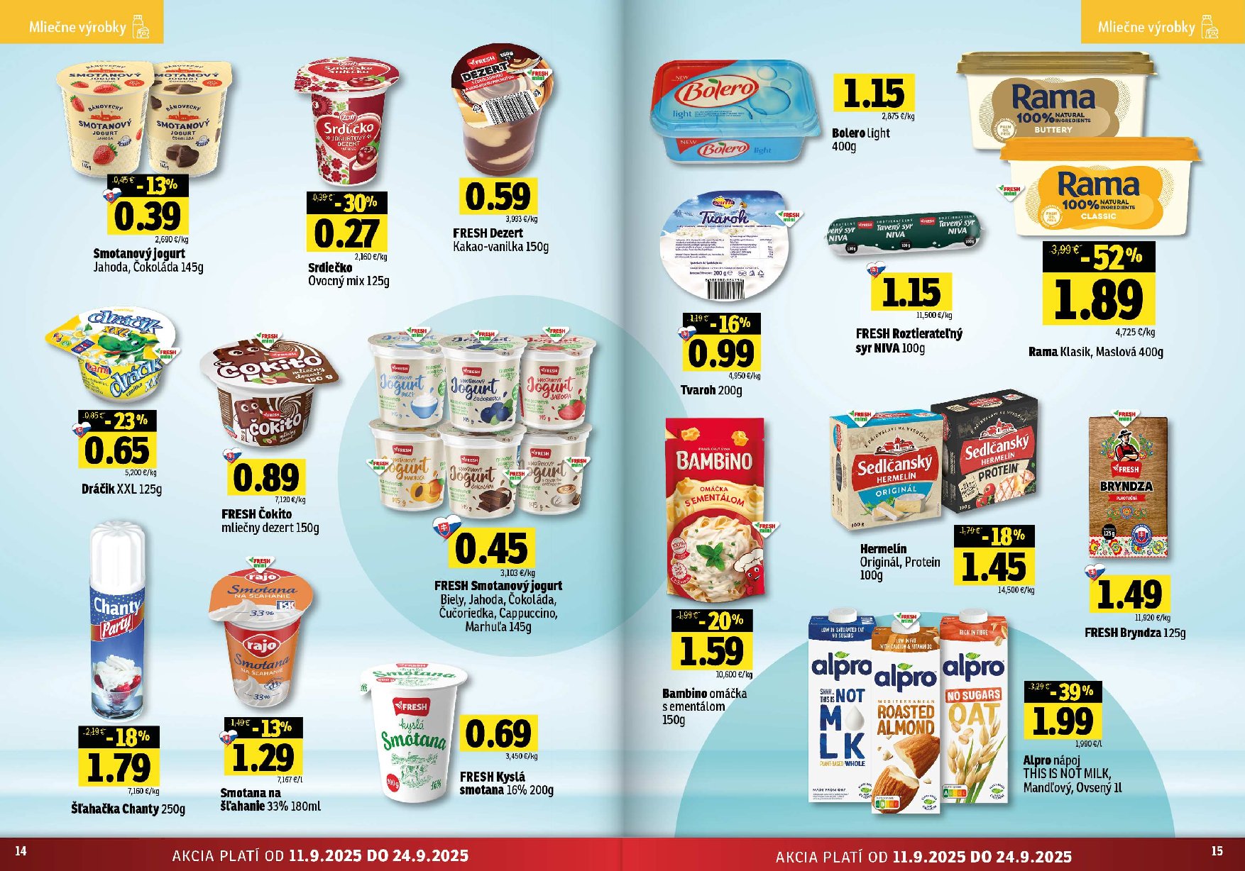 fresh - Leták Fresh - Východné Slovensko platný od 11.09. do 24.09. - page: 8