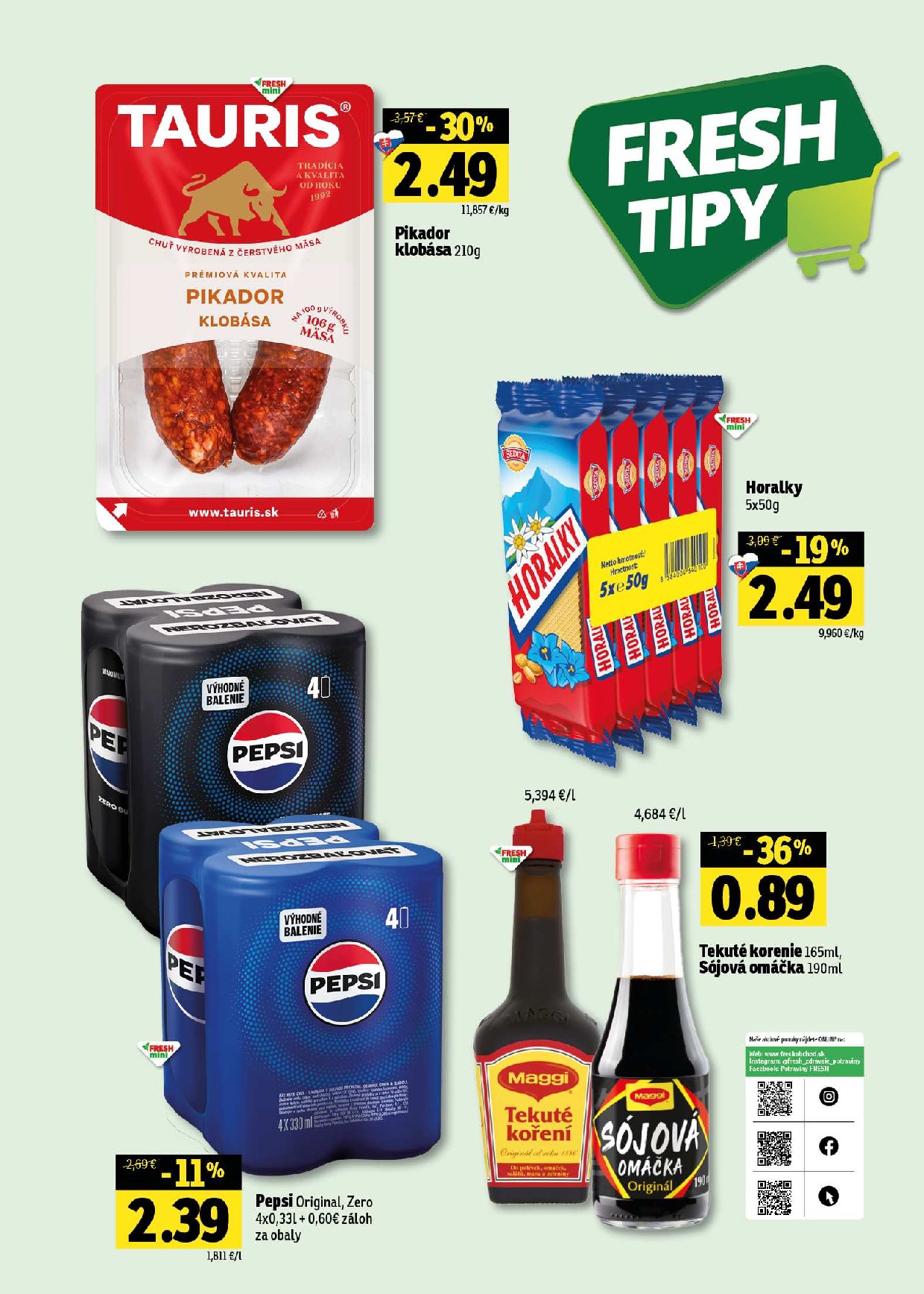 fresh - Leták Fresh - Východné Slovensko platný od 11.09. do 24.09. - page: 25