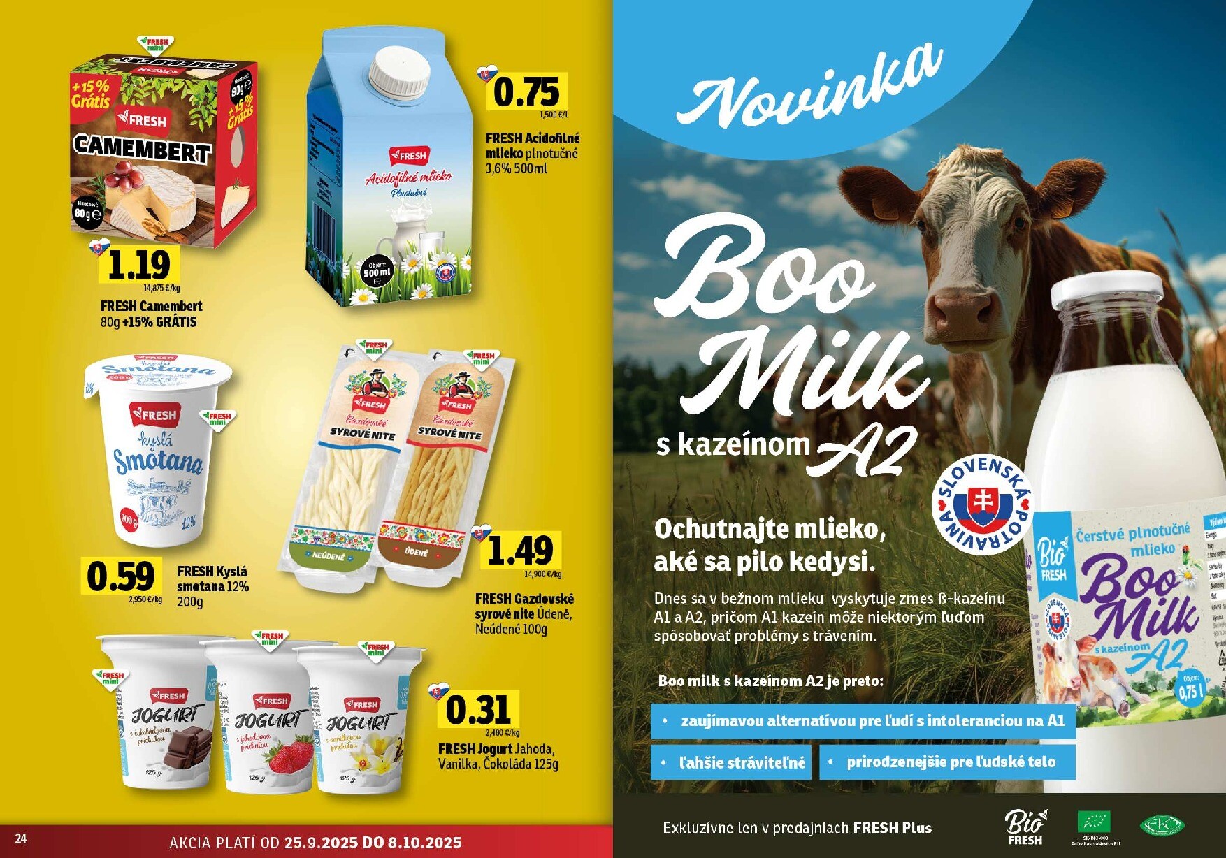 fresh - Leták Fresh - Východné Slovensko platný od 25.09. do 08.10. - page: 13