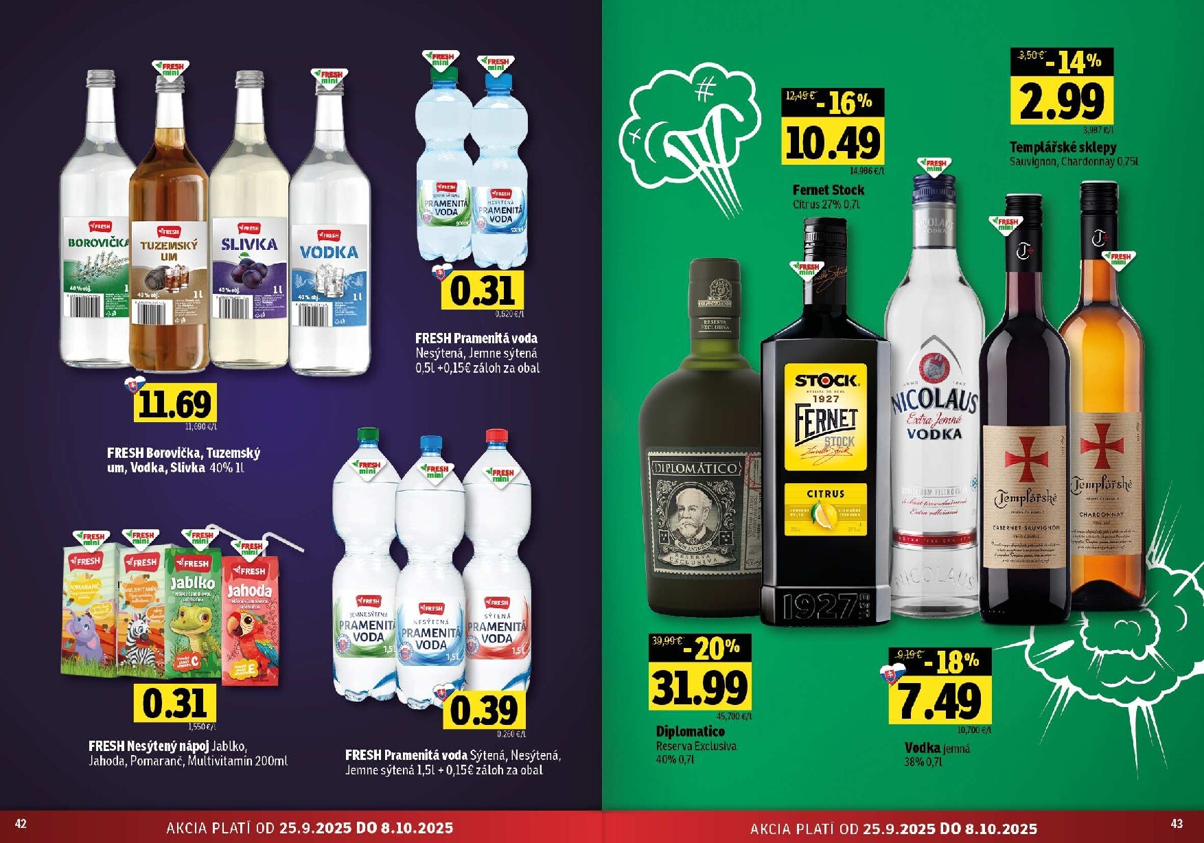 fresh - Leták Fresh - Východné Slovensko platný od 25.09. do 08.10. - page: 22