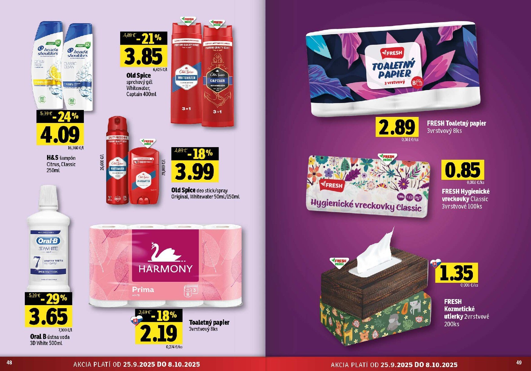 fresh - Leták Fresh - Východné Slovensko platný od 25.09. do 08.10. - page: 25