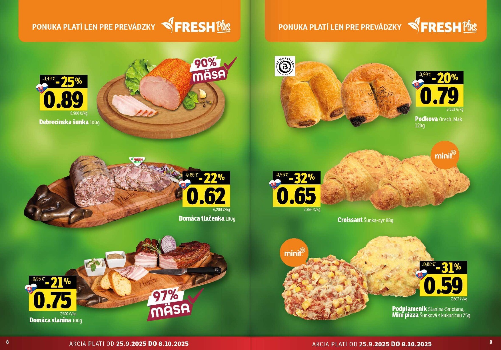 fresh - Leták Fresh - Východné Slovensko platný od 25.09. do 08.10. - page: 5