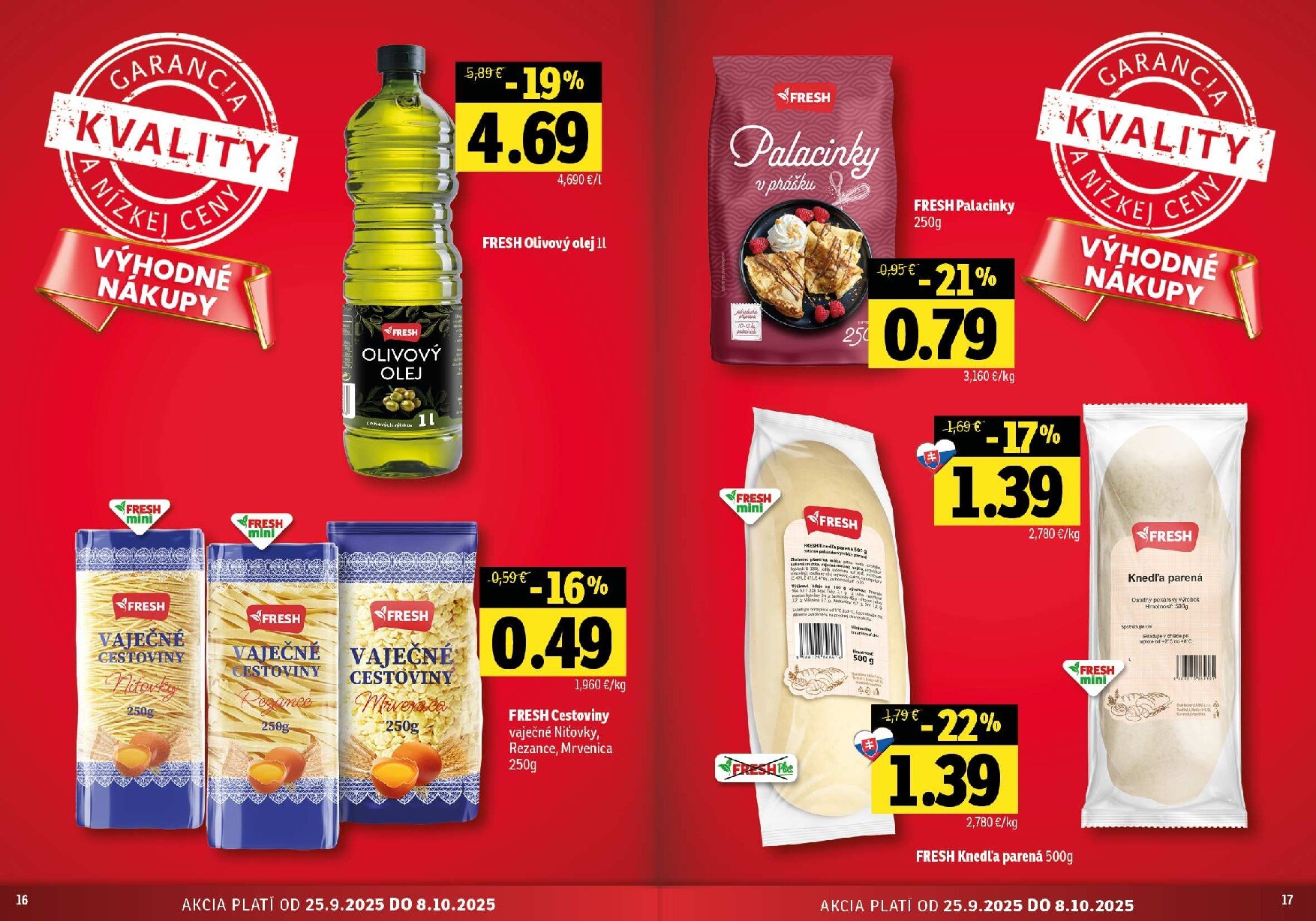 fresh - Leták Fresh - Východné Slovensko platný od 25.09. do 08.10. - page: 9
