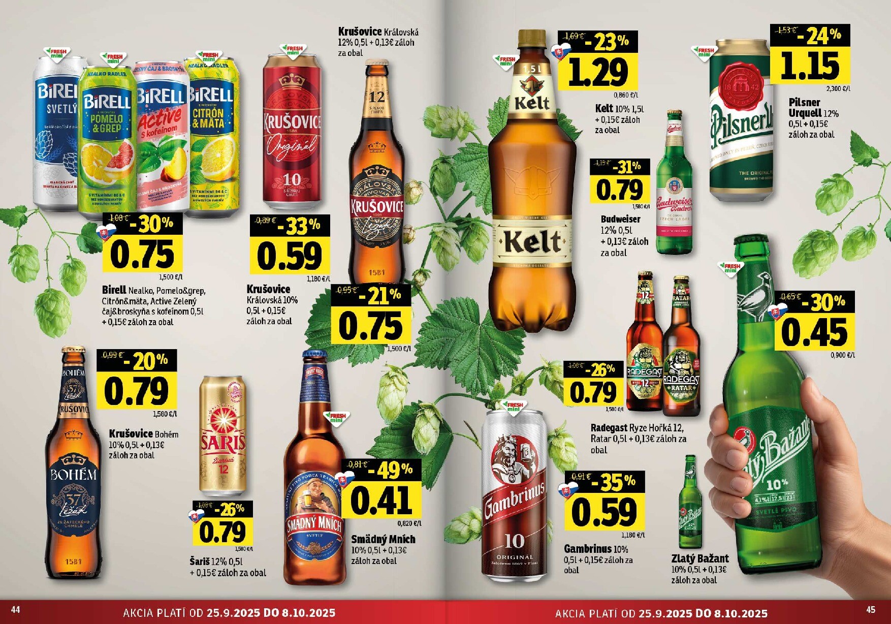 fresh - Leták Fresh - Východné Slovensko platný od 25.09. do 08.10. - page: 23