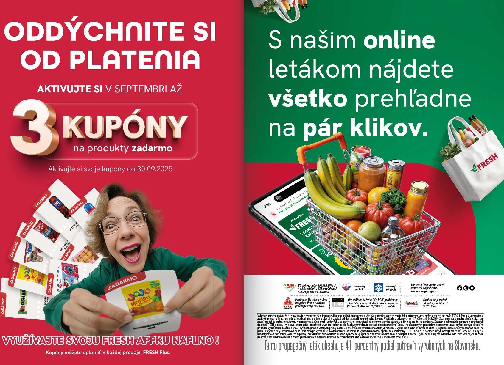 fresh - Leták Fresh - Východné Slovensko platný od 25.09. do 08.10. - page: 29