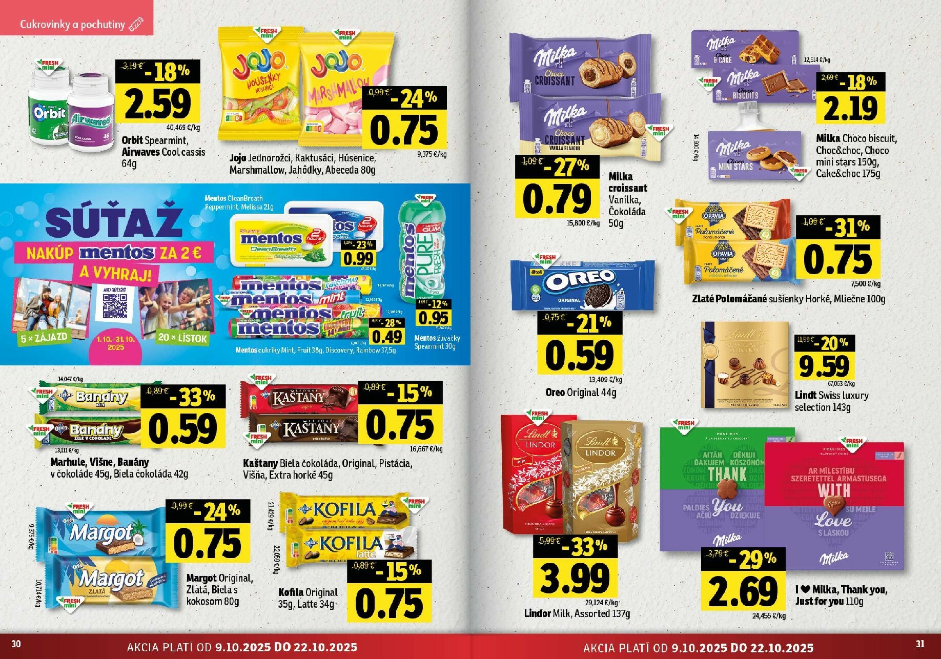 fresh - Leták Fresh - Východné Slovensko platný od 09.10. do 22.10. - page: 16