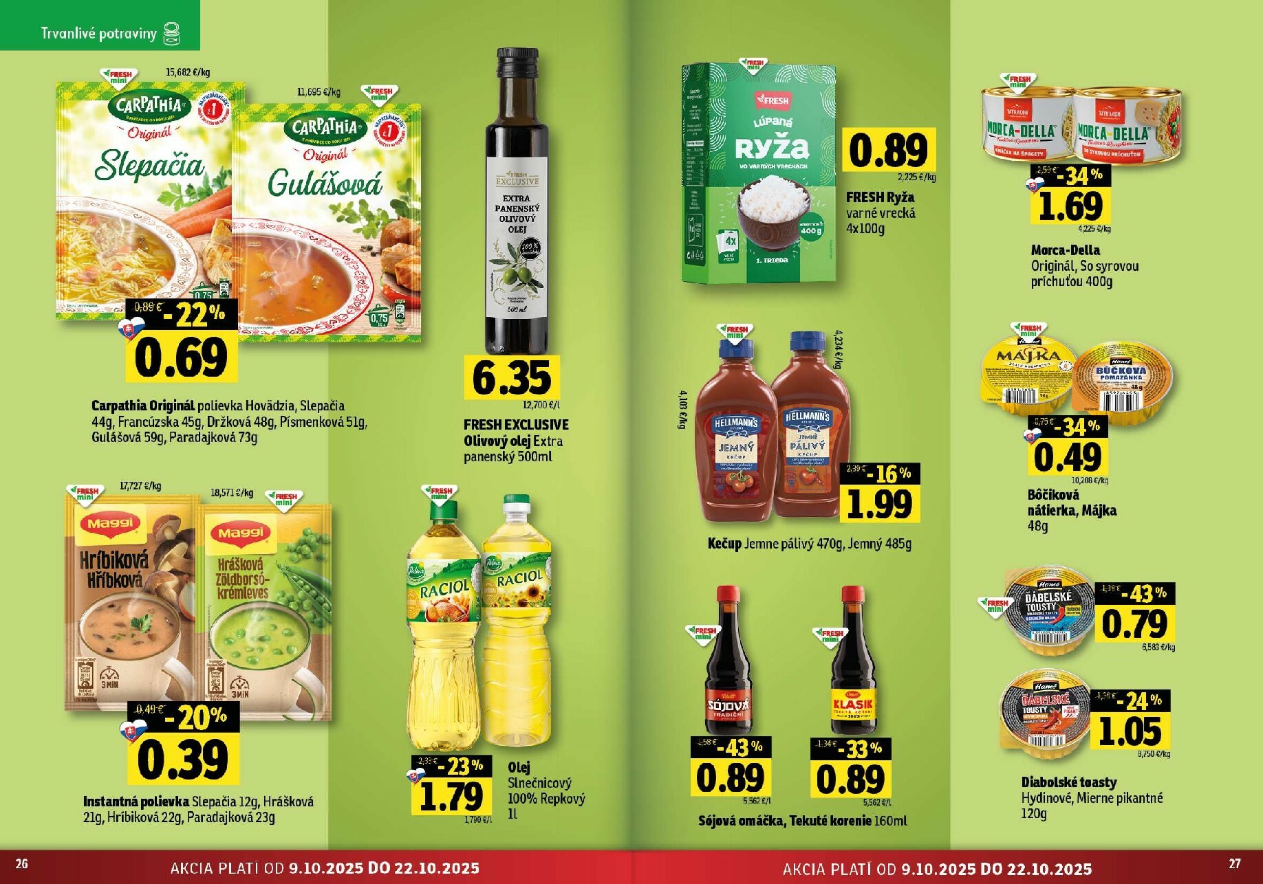 fresh - Leták Fresh - Východné Slovensko platný od 09.10. do 22.10. - page: 14
