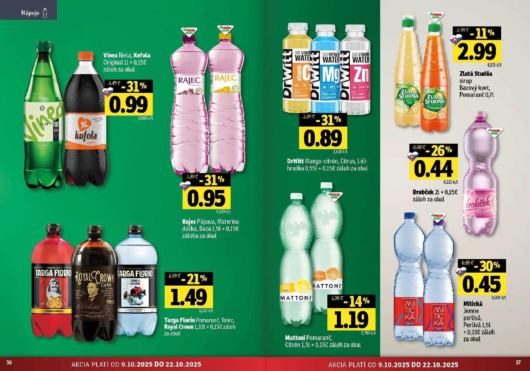 fresh - Leták Fresh - Východné Slovensko platný od 09.10. do 22.10. - page: 19