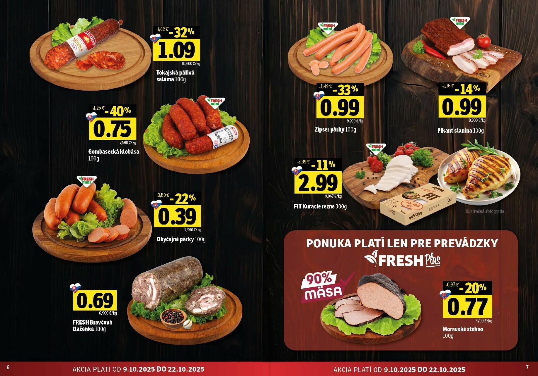 fresh - Leták Fresh - Východné Slovensko platný od 09.10. do 22.10. - page: 4