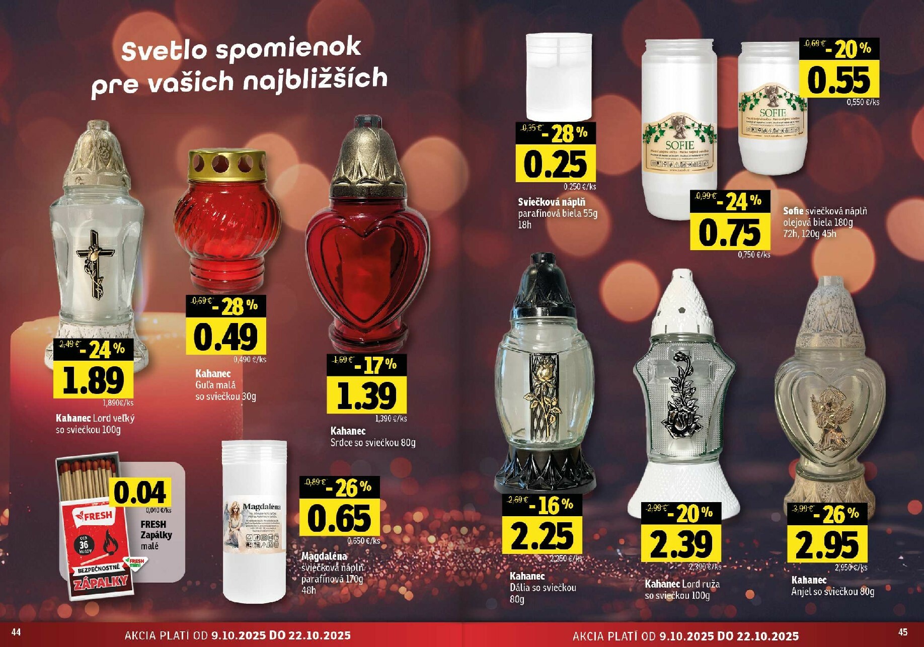 fresh - Leták Fresh - Stredné a západné Slovensko platný od 09.10. do 22.10. - page: 23