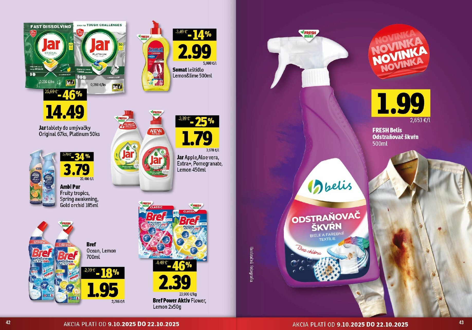 fresh - Leták Fresh - Stredné a západné Slovensko platný od 09.10. do 22.10. - page: 22