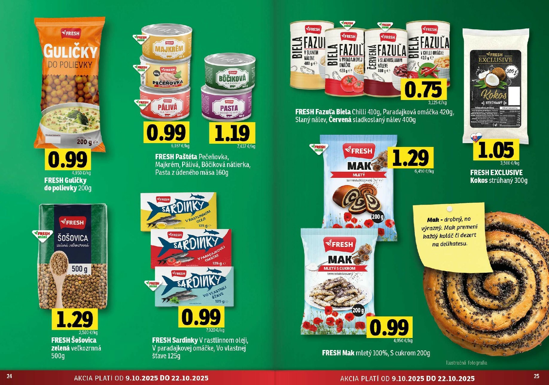 fresh - Leták Fresh - Stredné a západné Slovensko platný od 09.10. do 22.10. - page: 13