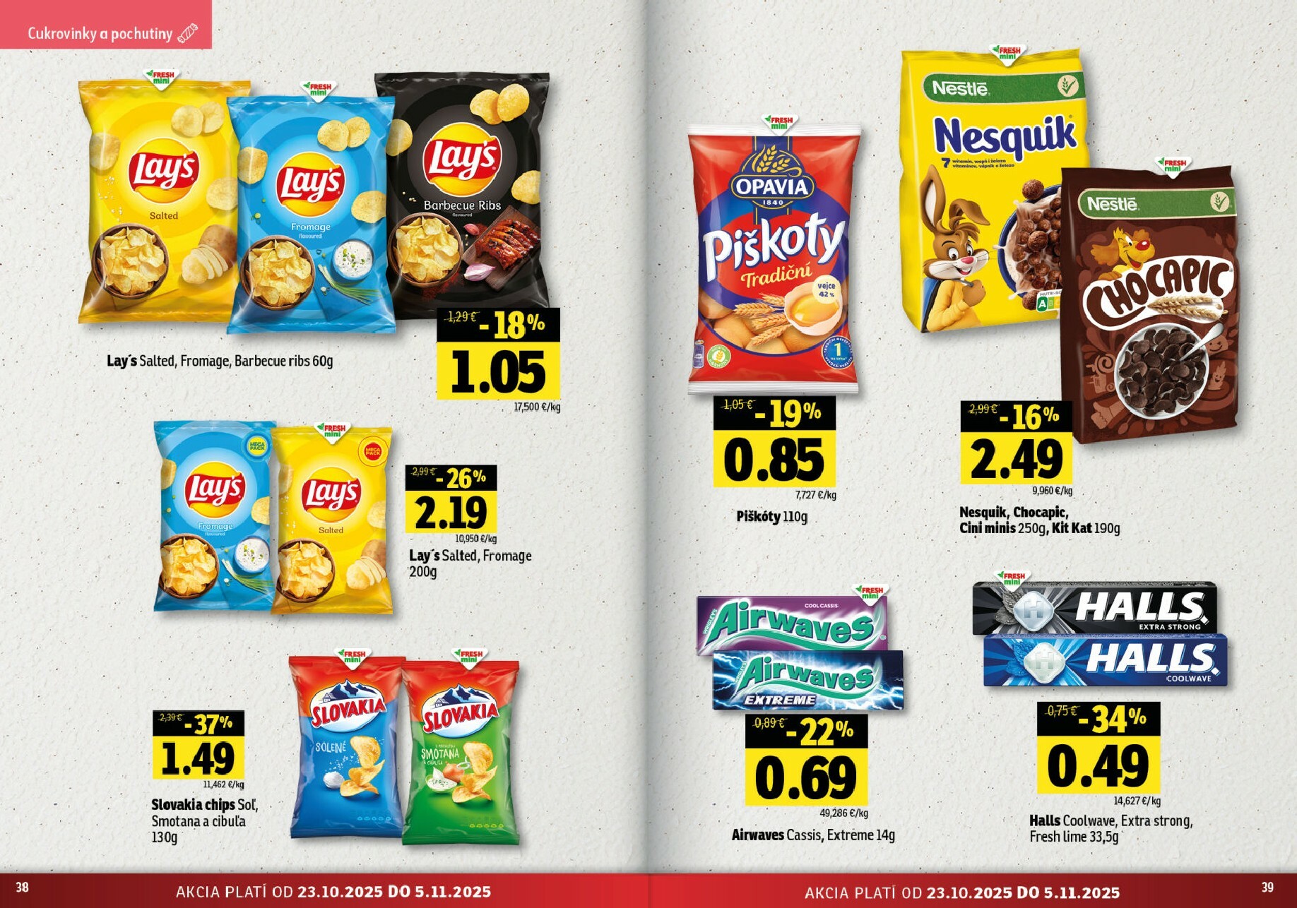 fresh - Leták Fresh - Východné Slovensko platný od 23.10. do 05.11. - page: 20