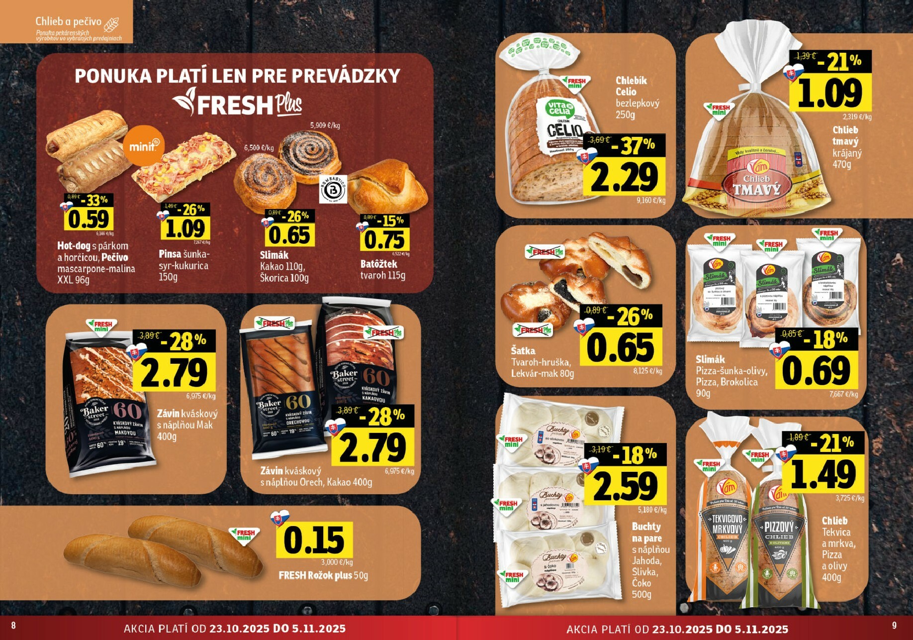 fresh - Leták Fresh - Východné Slovensko platný od 23.10. do 05.11. - page: 5