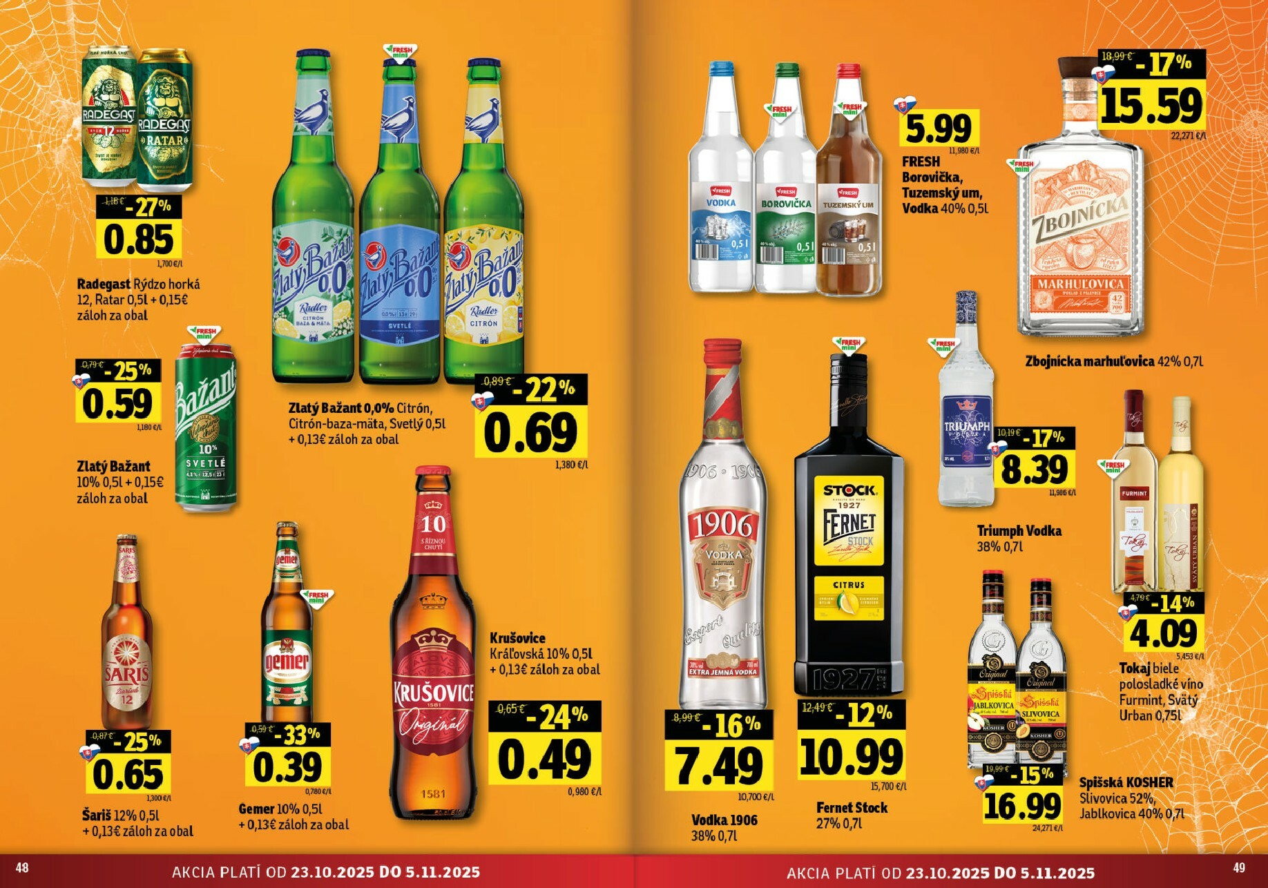 fresh - Leták Fresh - Východné Slovensko platný od 23.10. do 05.11. - page: 25