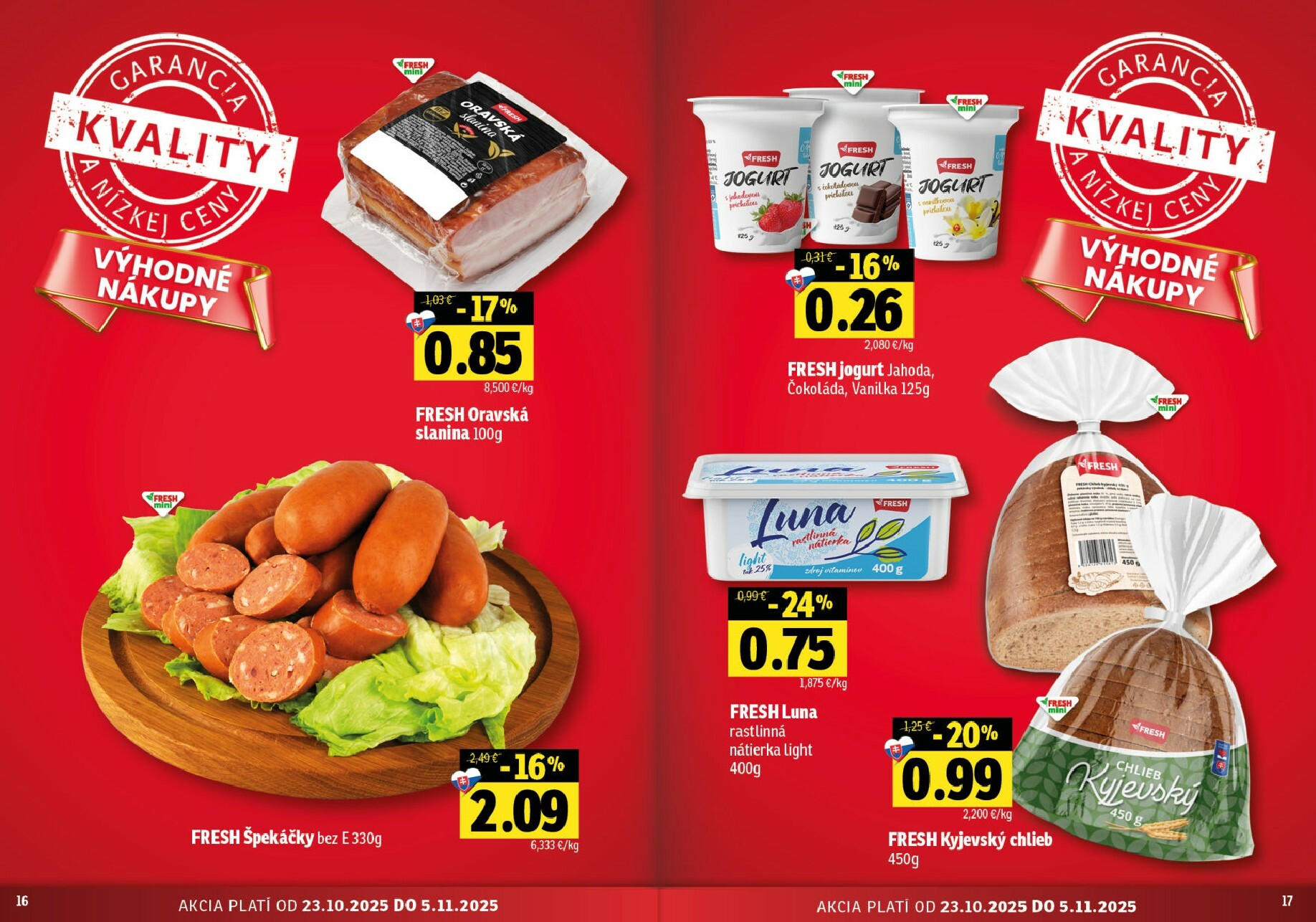 fresh - Leták Fresh - Východné Slovensko platný od 23.10. do 05.11. - page: 9