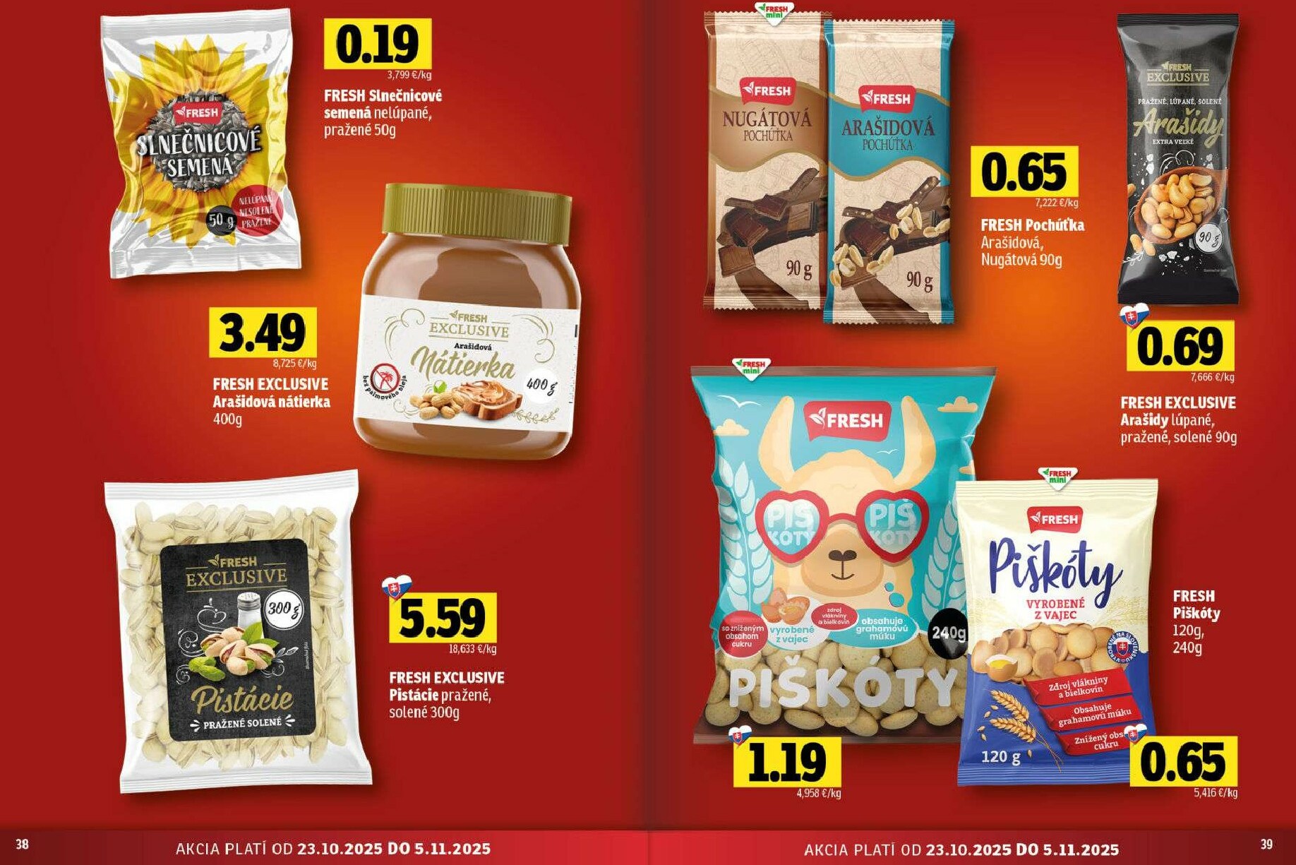 fresh - Leták Fresh - Stredné a západné Slovensko platný od 23.10. do 05.11. - page: 20