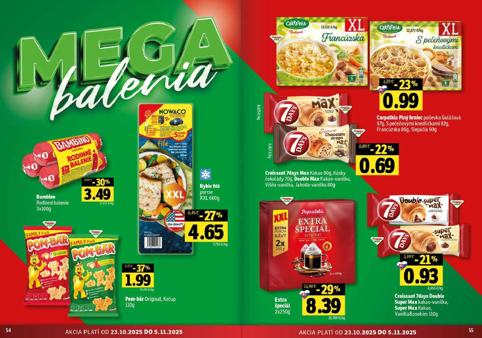 fresh - Leták Fresh - Stredné a západné Slovensko platný od 23.10. do 05.11. - page: 28