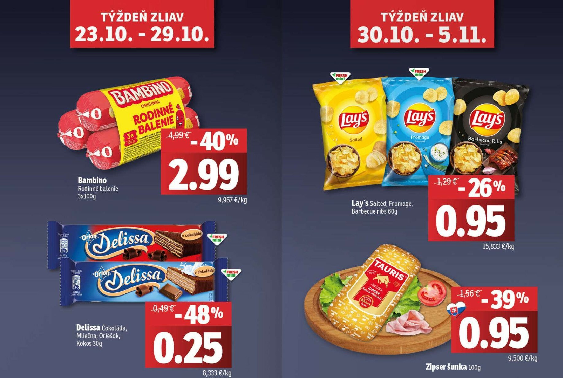 fresh - Leták Fresh - Stredné a západné Slovensko platný od 23.10. do 05.11. - page: 2