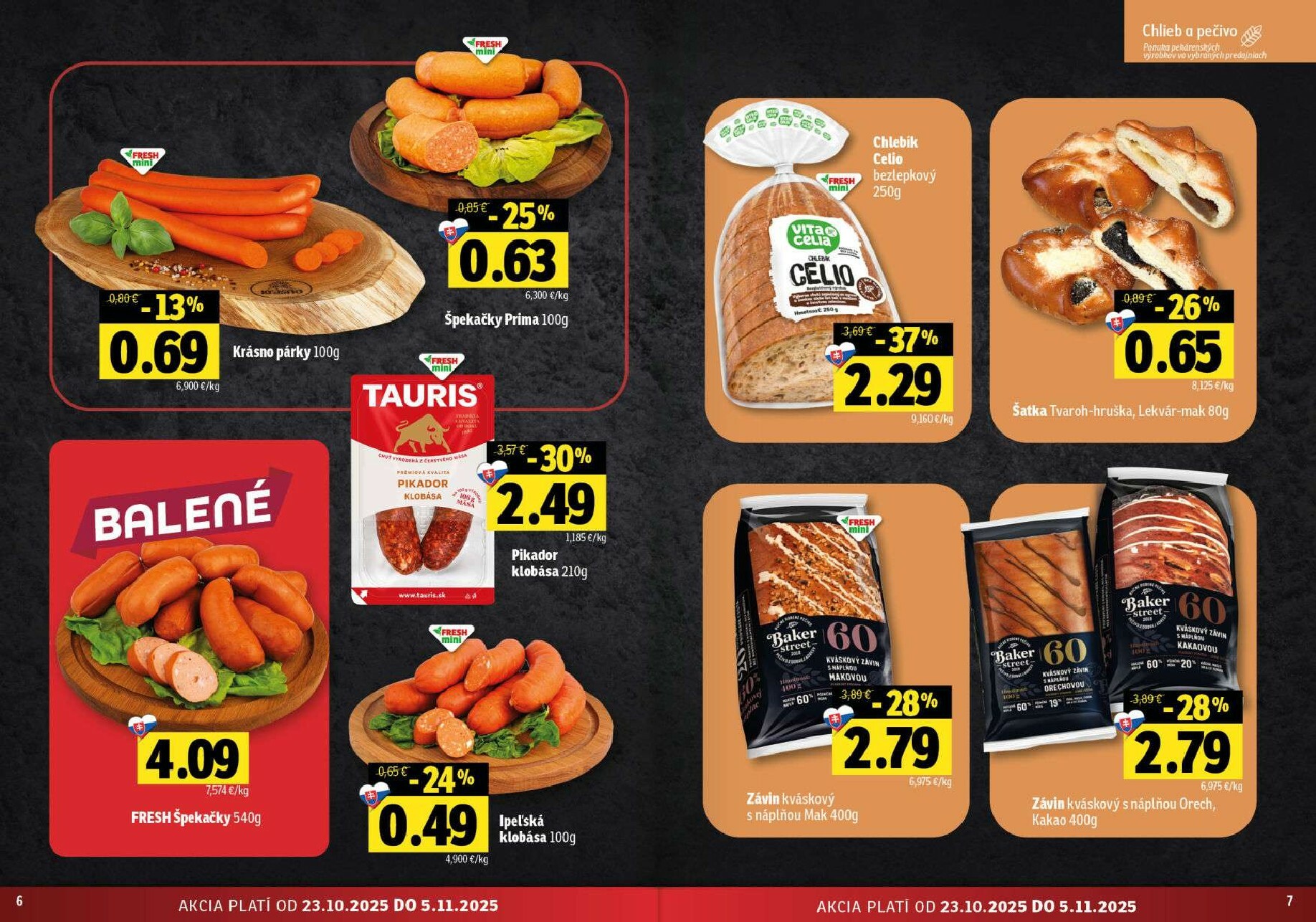 fresh - Leták Fresh - Stredné a západné Slovensko platný od 23.10. do 05.11. - page: 4