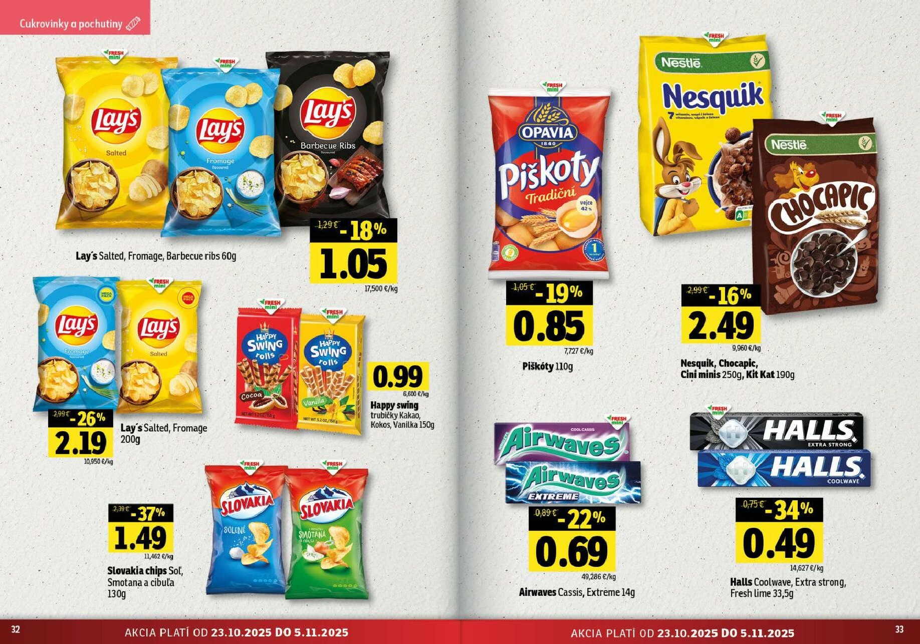 fresh - Leták Fresh - Stredné a západné Slovensko platný od 23.10. do 05.11. - page: 17