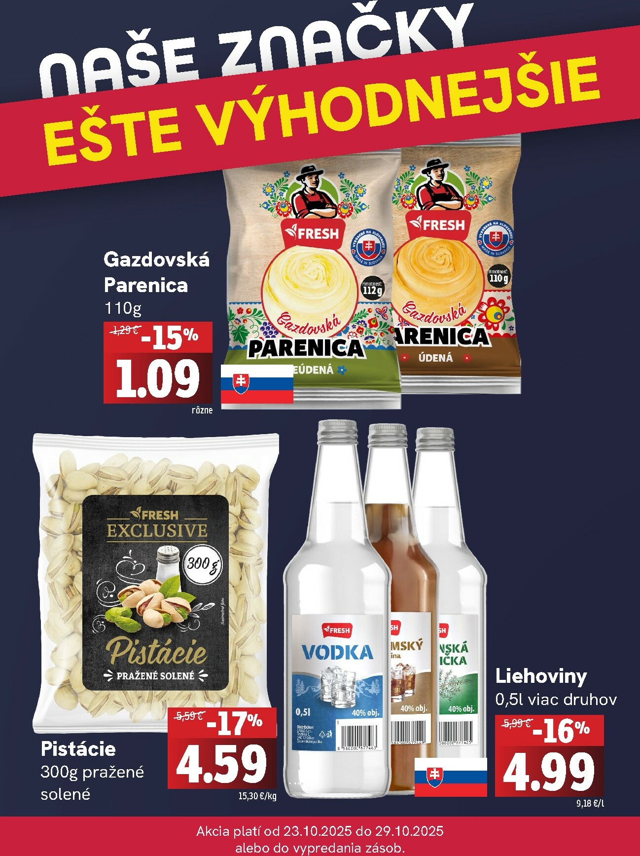 fresh - Leták Fresh Plus platný od 23.10. do 29.10. - page: 4