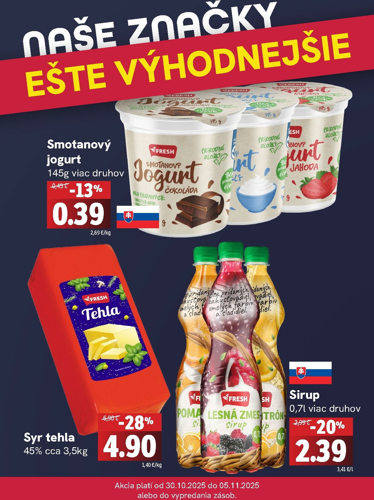 fresh - Leták Fresh Plus platný od 30.10. do 05.11. - page: 4