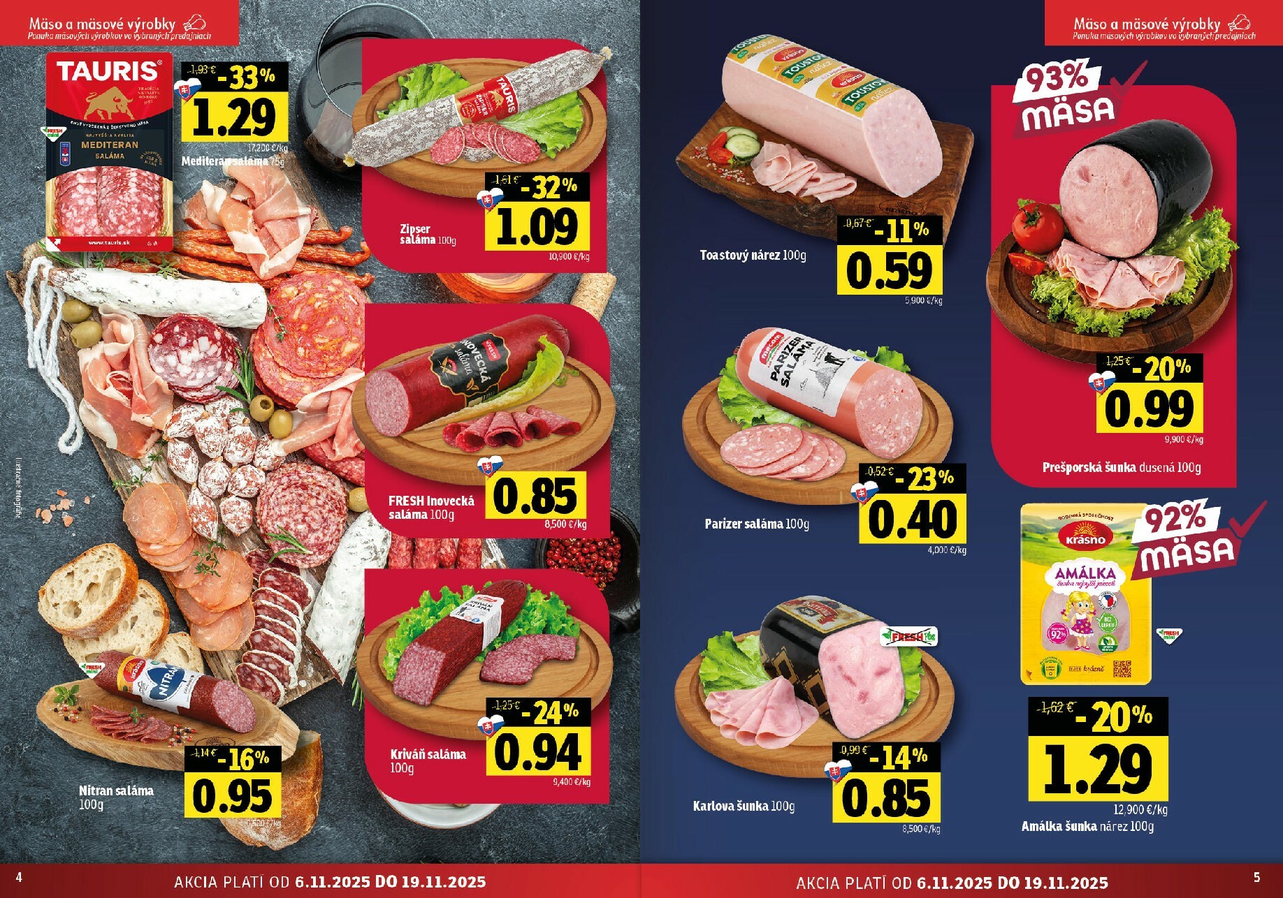 fresh - Leták Fresh - Stredné a západné Slovensko platný od 06.11. do 19.11. - page: 3