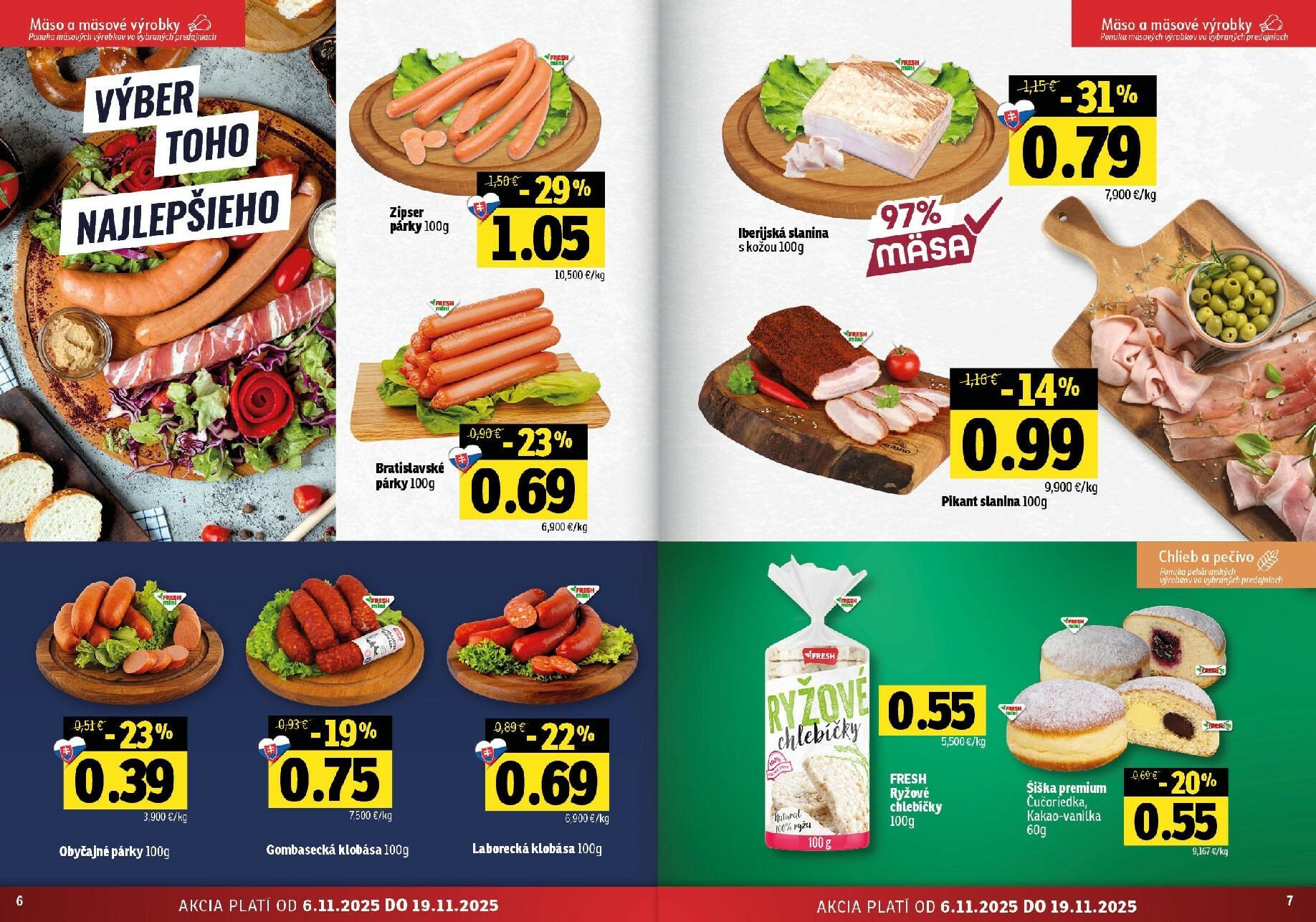 fresh - Leták Fresh - Stredné a západné Slovensko platný od 06.11. do 19.11. - page: 4