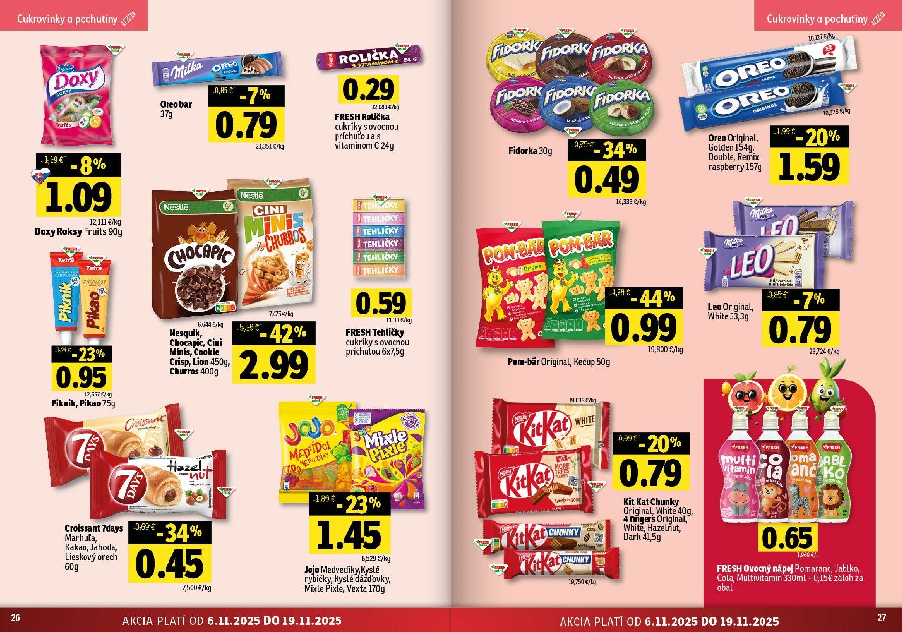 fresh - Leták Fresh - Východné Slovensko platný od 06.11. do 19.11. - page: 14