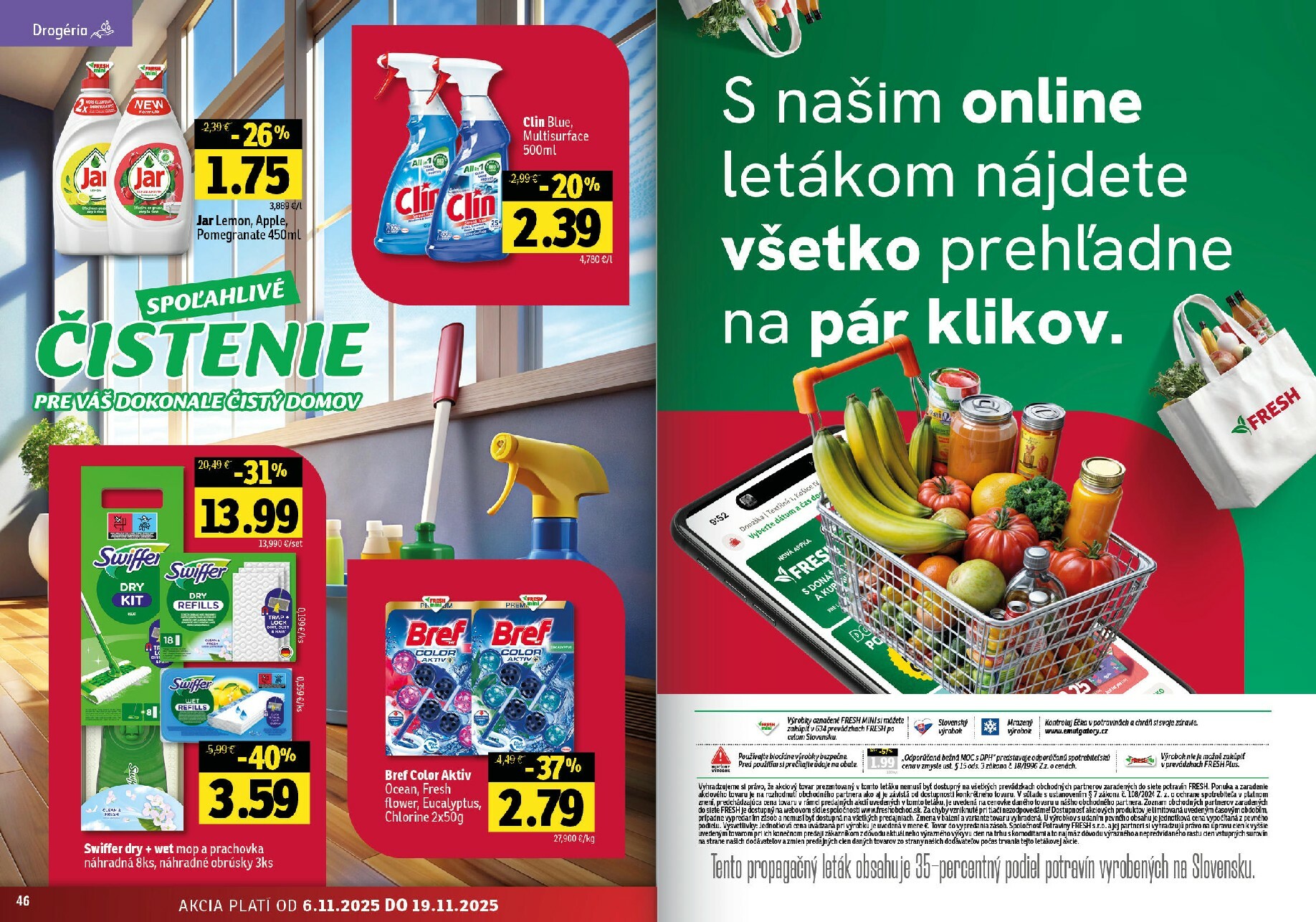 fresh - Leták Fresh - Východné Slovensko platný od 06.11. do 19.11. - page: 24