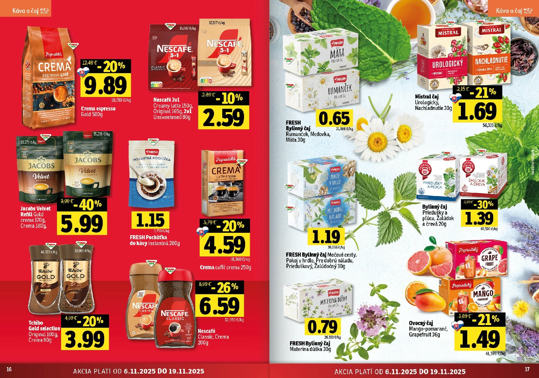 fresh - Leták Fresh - Východné Slovensko platný od 06.11. do 19.11. - page: 9