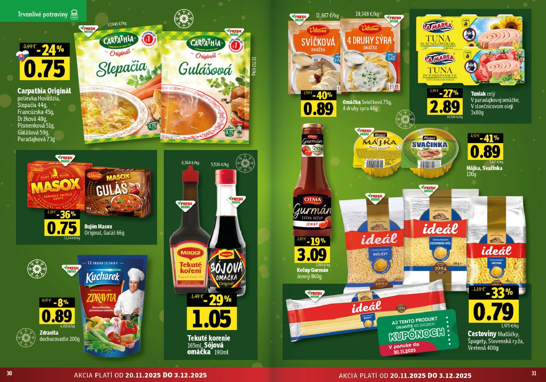 fresh - Leták Fresh - Východné Slovensko platný od 20.11. do 03.12. - page: 16