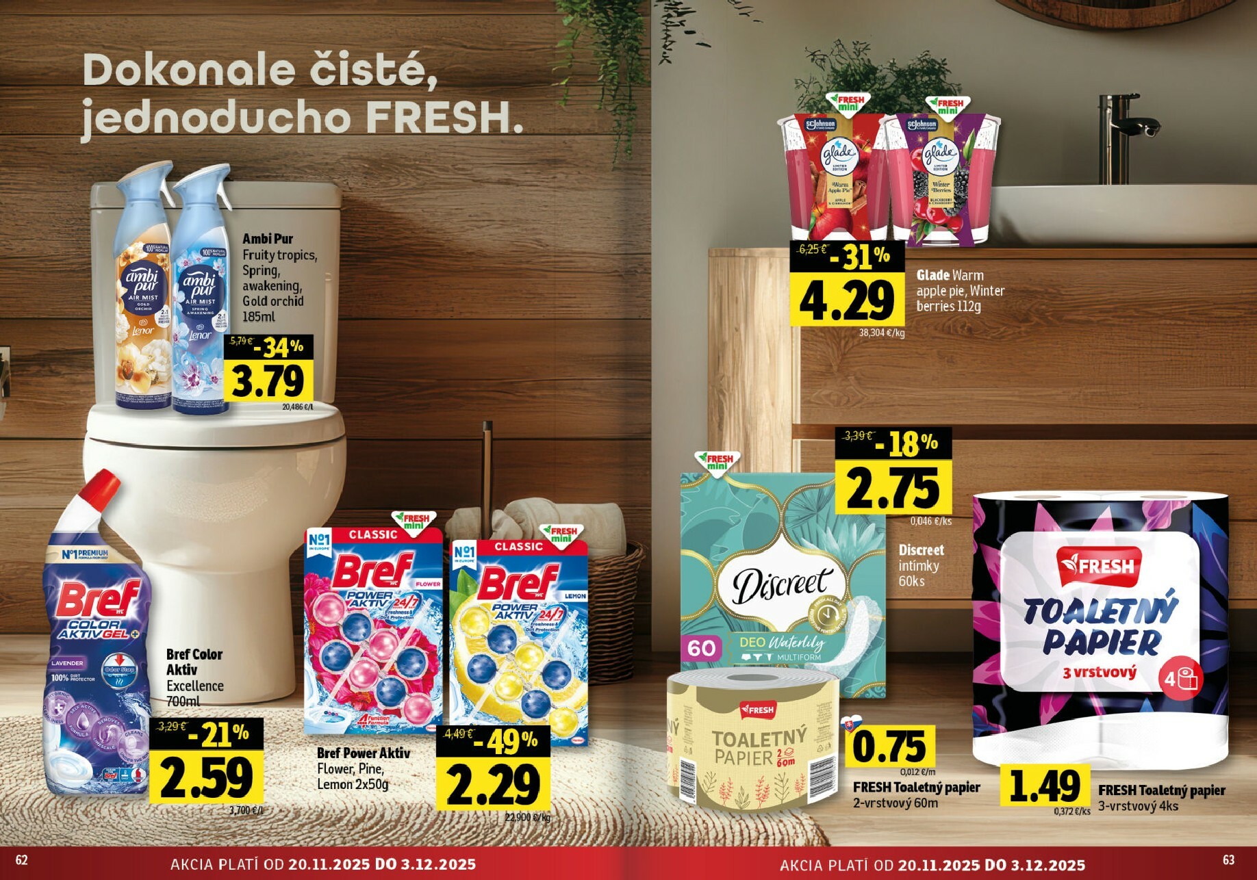 fresh - Leták Fresh - Východné Slovensko platný od 20.11. do 03.12. - page: 32