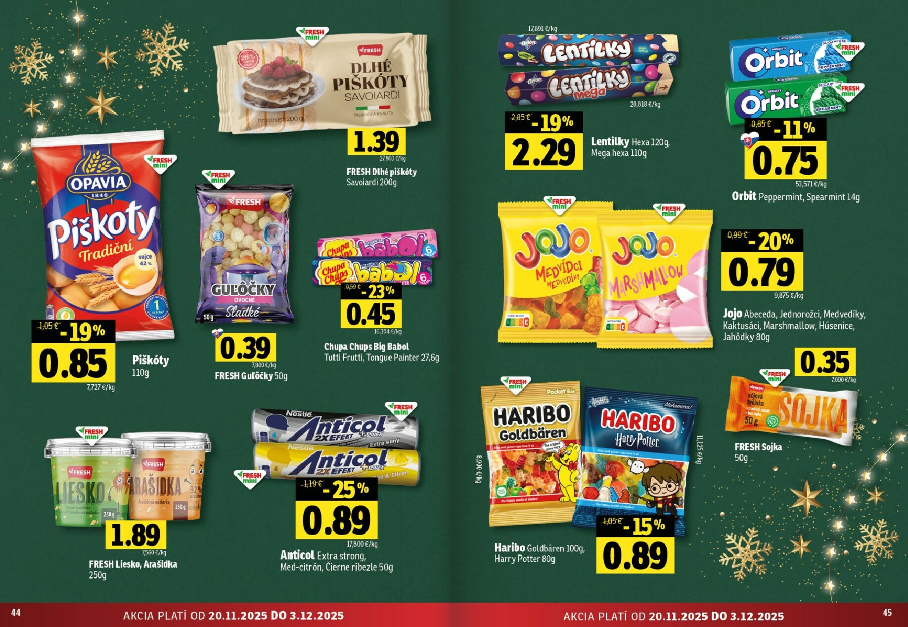 fresh - Leták Fresh - Východné Slovensko platný od 20.11. do 03.12. - page: 23