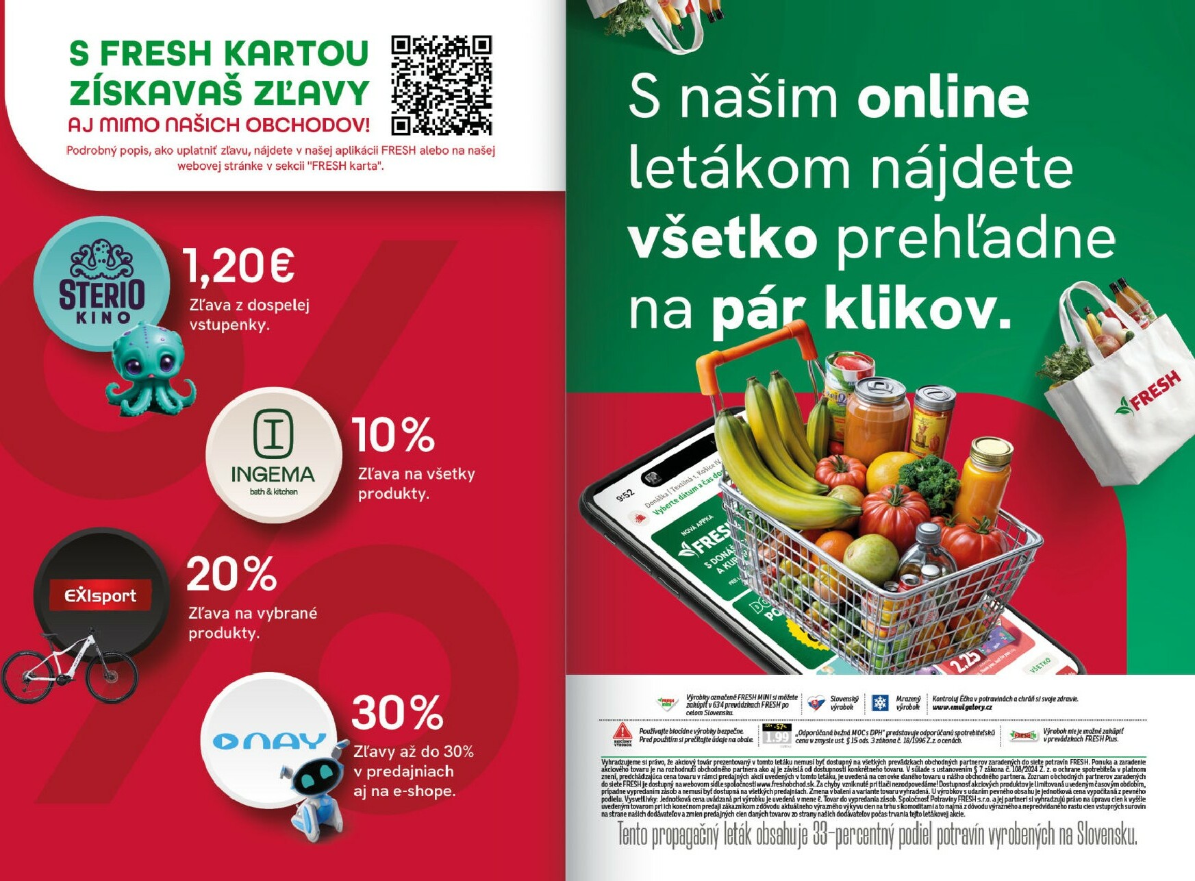 fresh - Leták Fresh - Stredné a západné Slovensko platný od 20.11. do 03.12. - page: 34